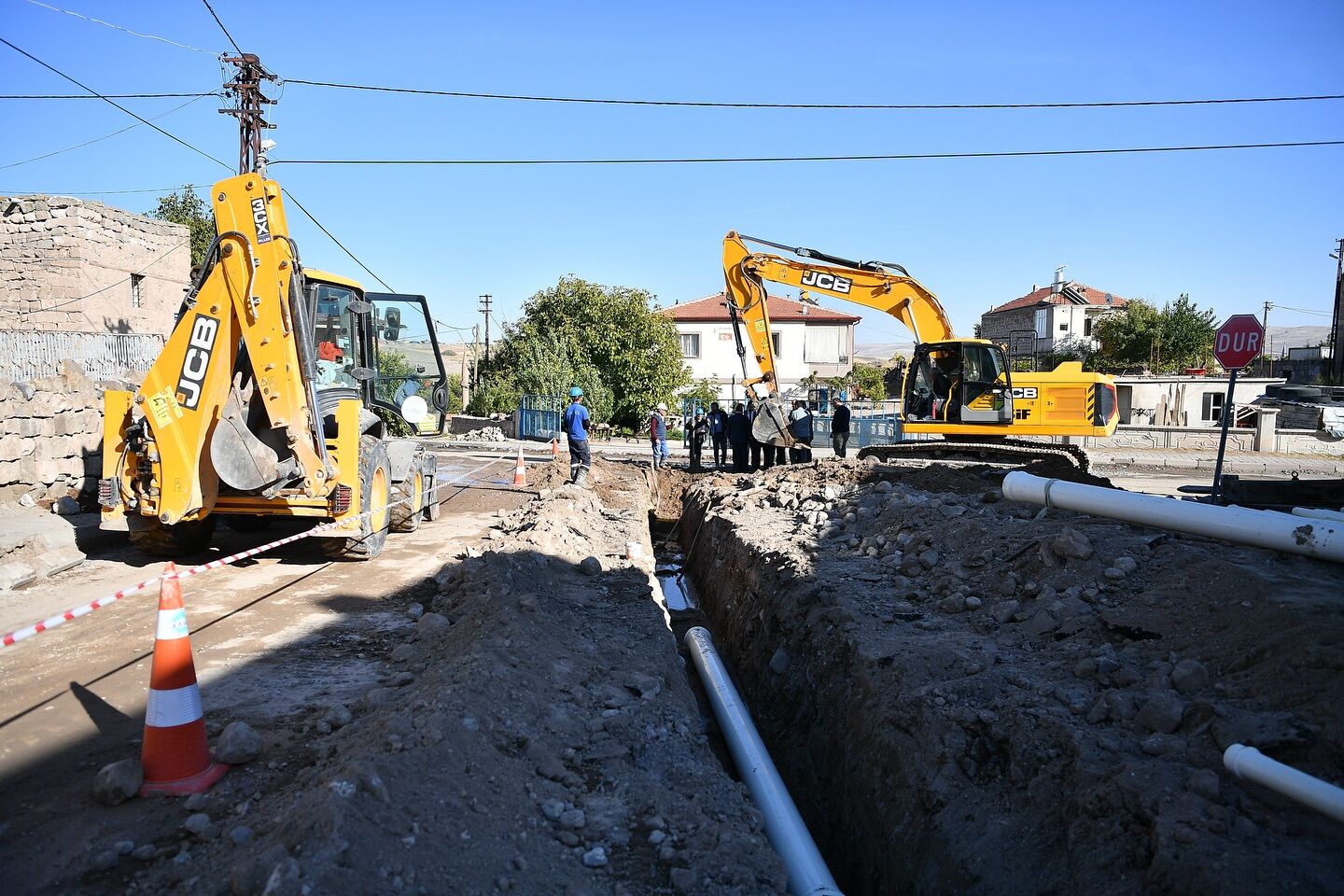Başkan Büyükkılıç, Yemliha'daki KASKİ yatırım çalışmalarını inceledi
