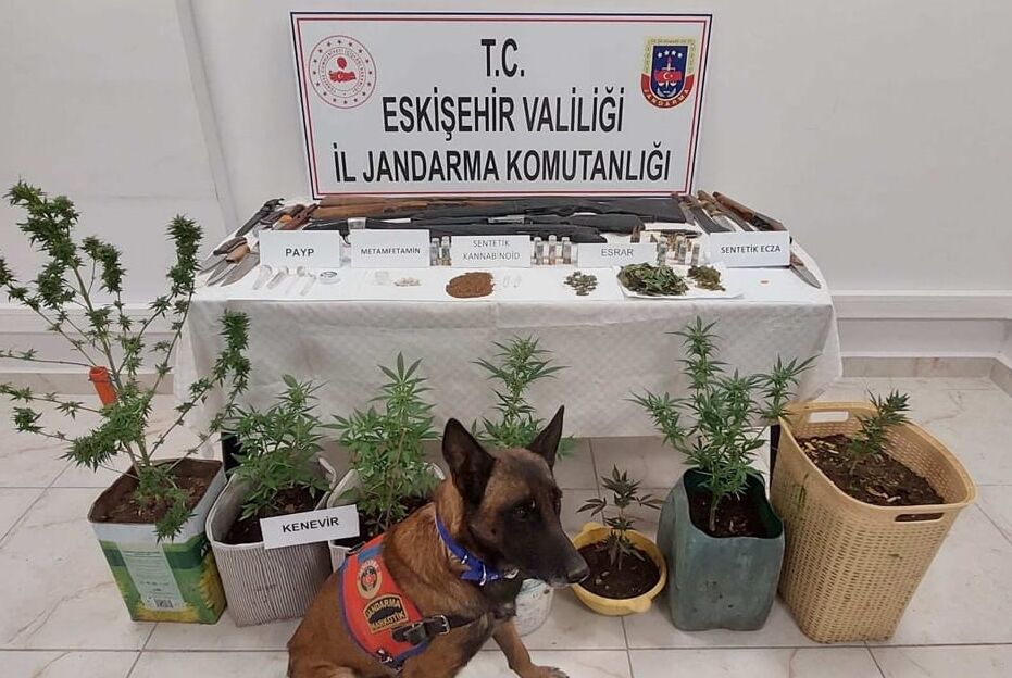 Eskişehir'de uyuşturucu operasyonunda 7 şüpheli yakalandı