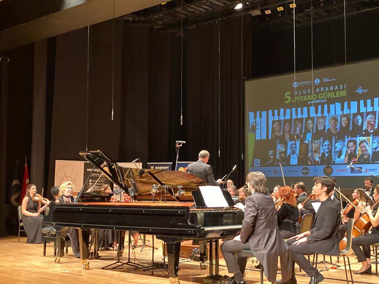 Anadolu Üniversitesi'nde '5'inci Uluslararası Piyano Günleri' açılış konseri düzenlendi