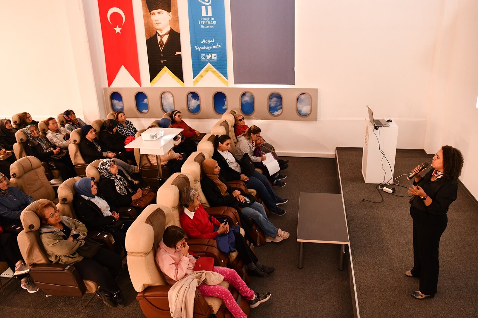 Tepebaşı'nda kadın sağlığı konuşuldu