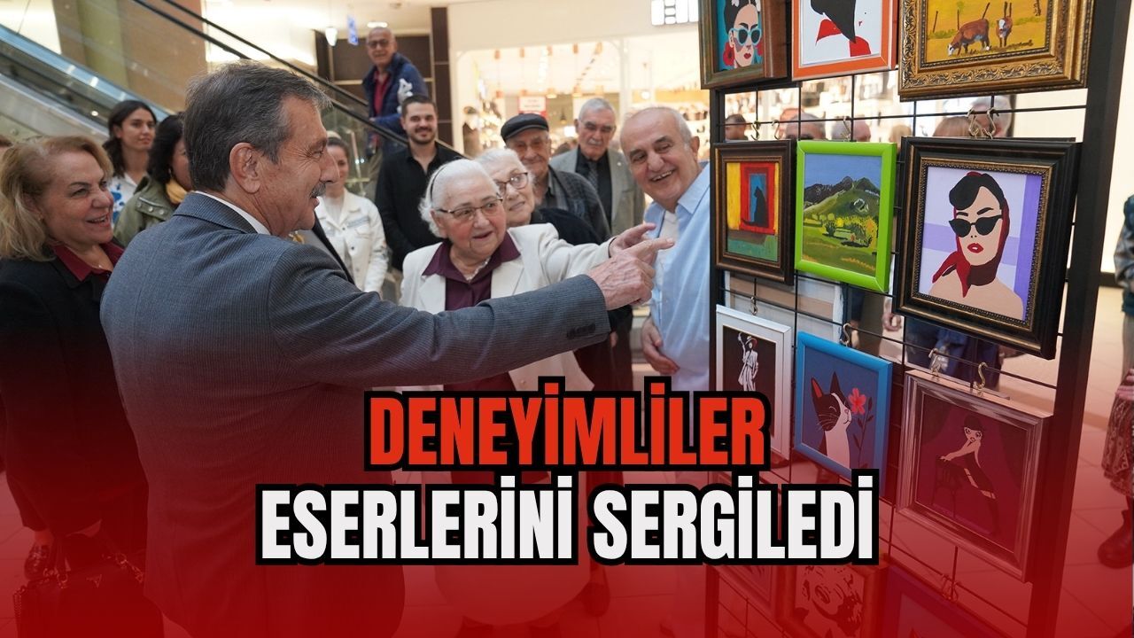 Deneyimli vatandaşlar el emeklerini sergiledi