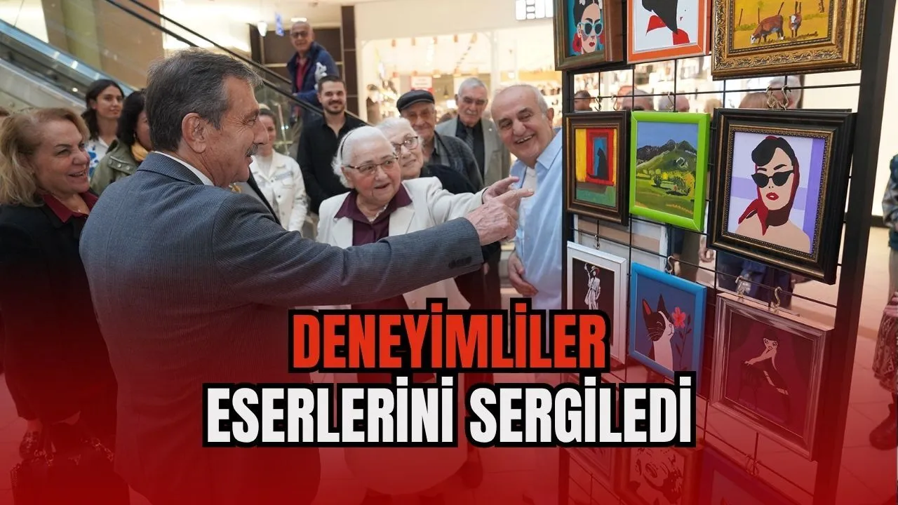Deneyimli vatandaşlar el emeklerini sergiledi
