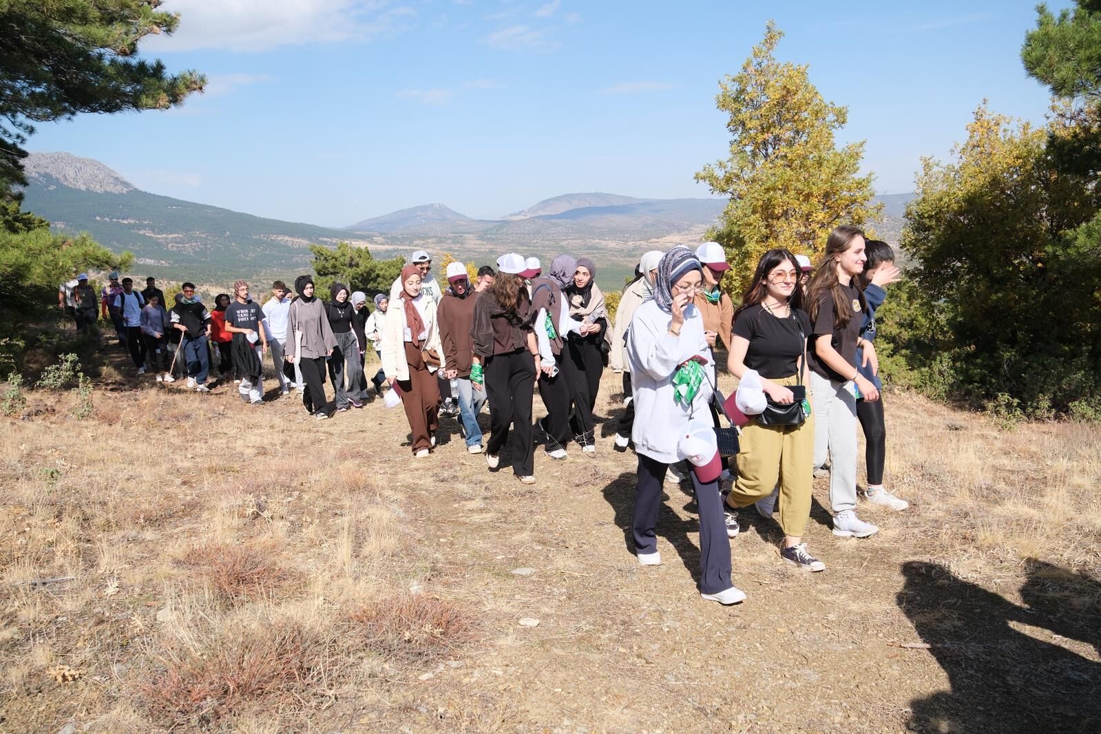 Seydişehir'de üniversite öğrencileri, tarihi Homonada yolunda yürüdü