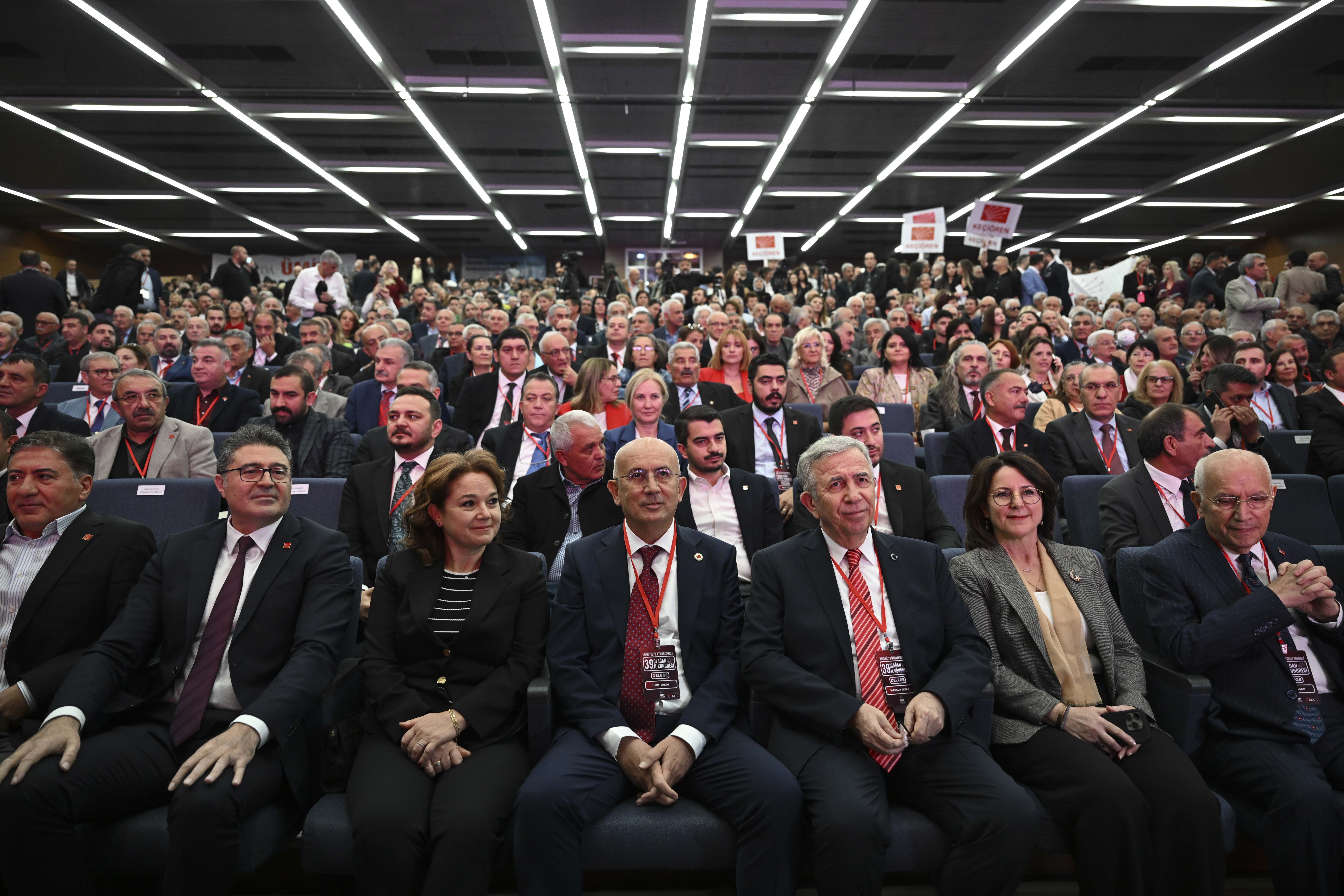 CHP Ankara İl Başkanlığının 39. Olağan Kongresi toplandı