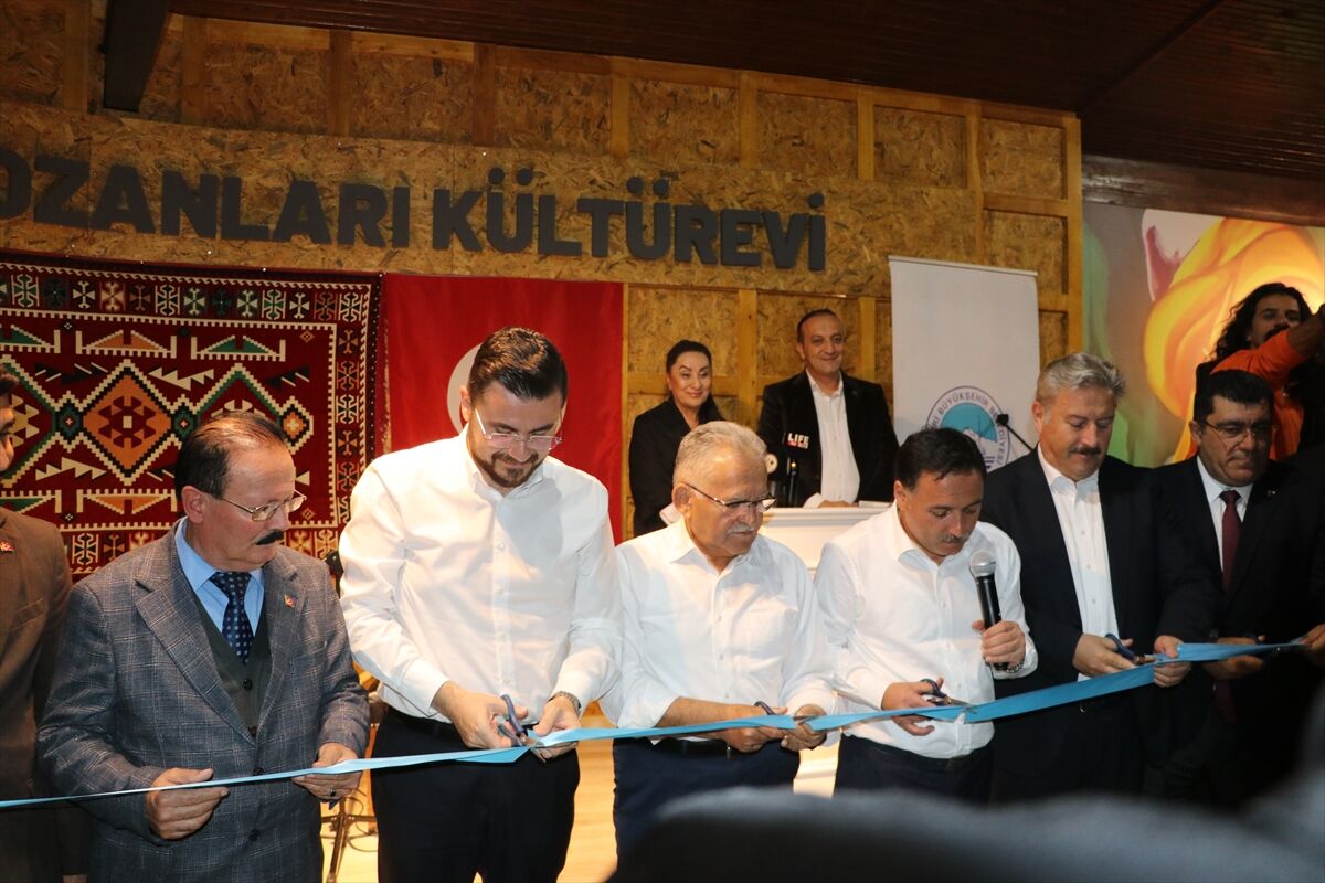Kayseri'de Halk Ozanları Kültür Evi'nin açılışı yapıldı