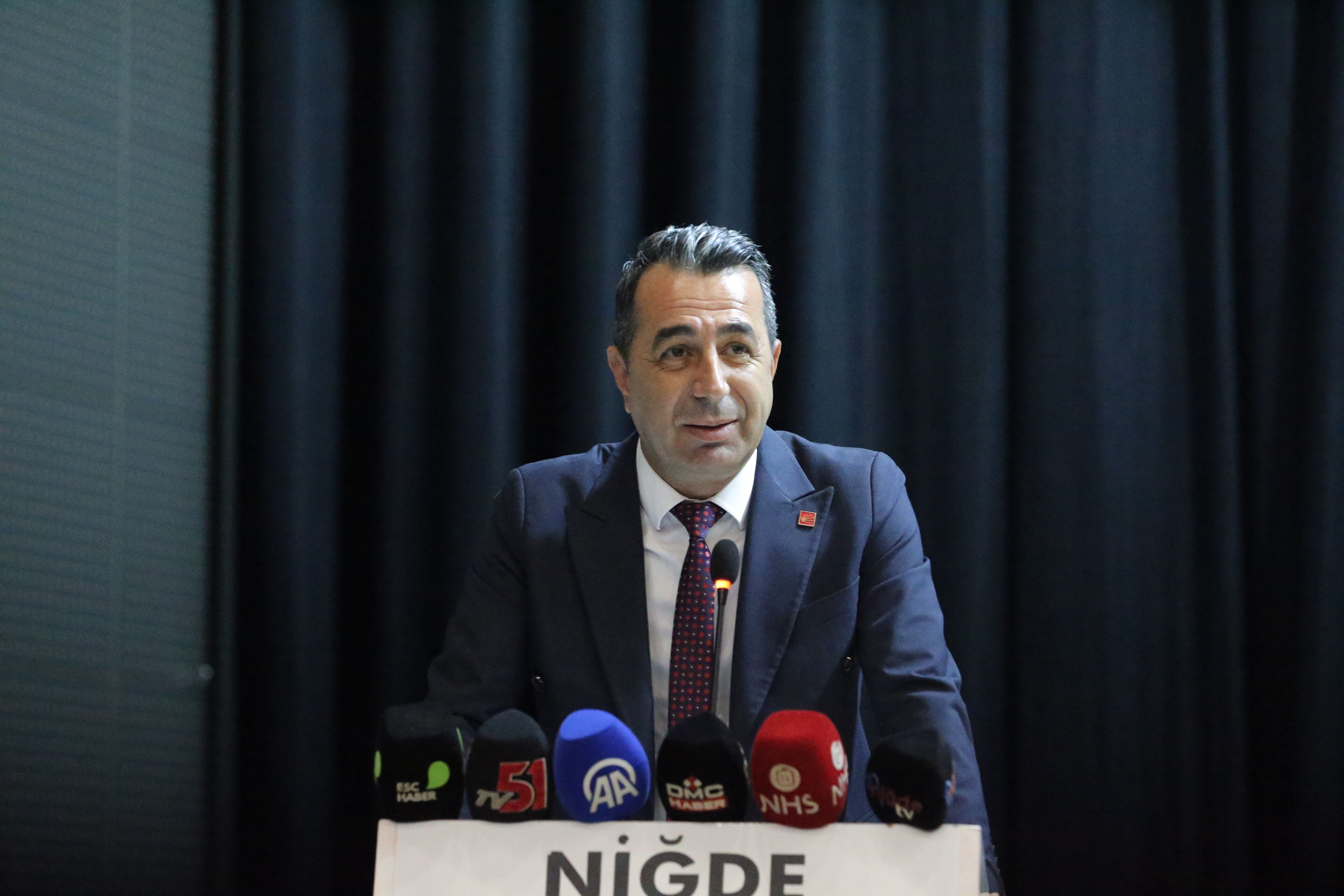 CHP Grup Başkanvekili Başarır, Niğde'de partisinin il kongresine katıldı