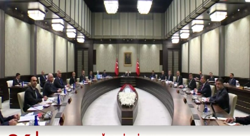 CUMHURBAŞKANLIĞI KABİNESİ TOPLANDI