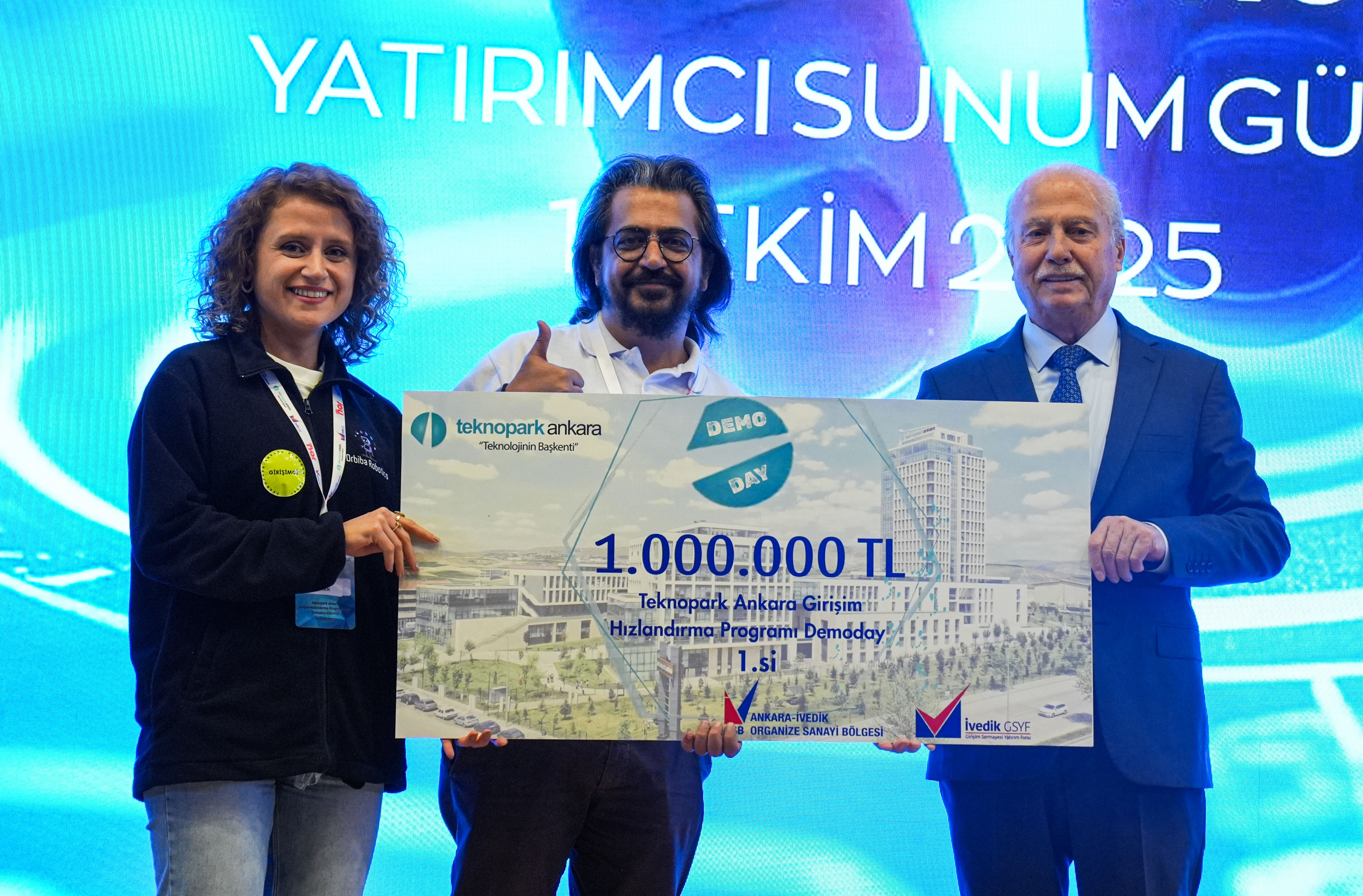 Teknopark Ankara 'Demoday 2025'te girişimcilere ödül