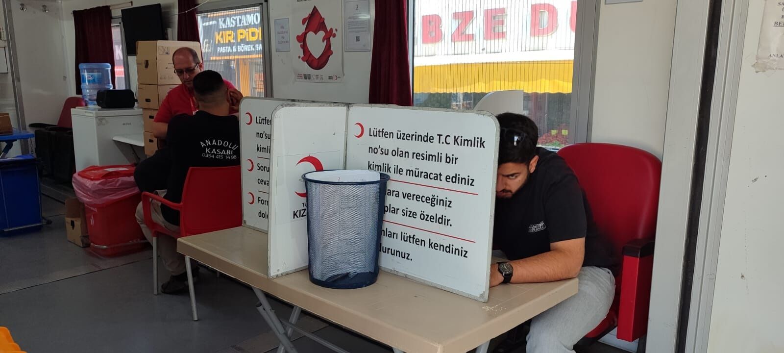 Sorgun'da düzenlenen kan bağışı kampanyası devam ediyor