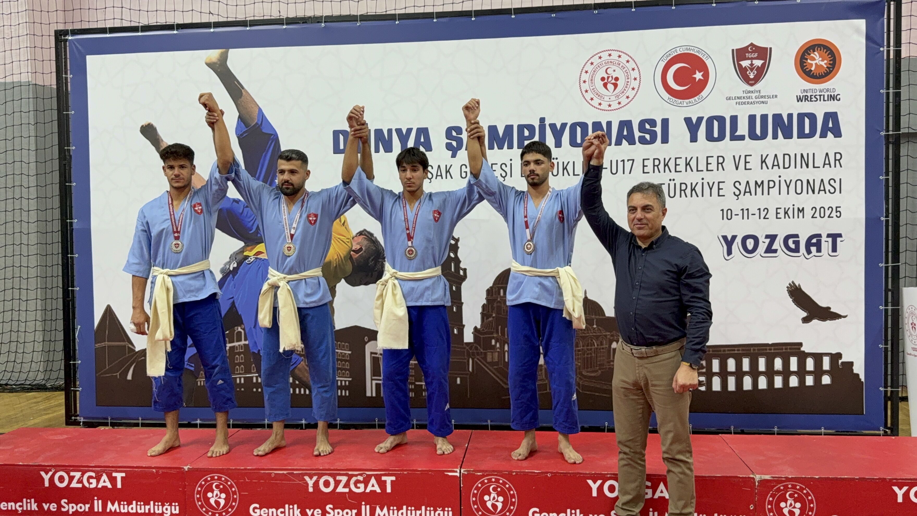 Yozgat Kuşak Güreşleri Türkiye Şampiyonası sürüyor