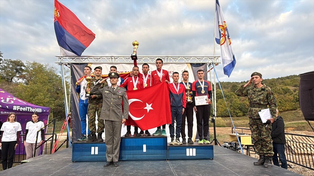 TSK'nın Kır Koşusu Takımı, Balkan Dağ Koşusu Şampiyonu oldu