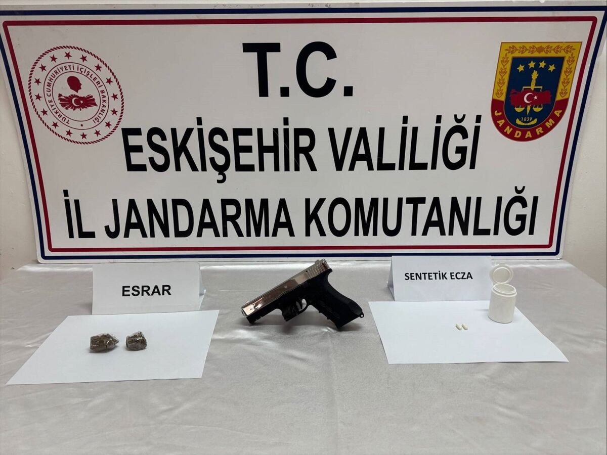 Seyitgazi'de uyuşturucu operasyonda bir şüpheli yakalandı