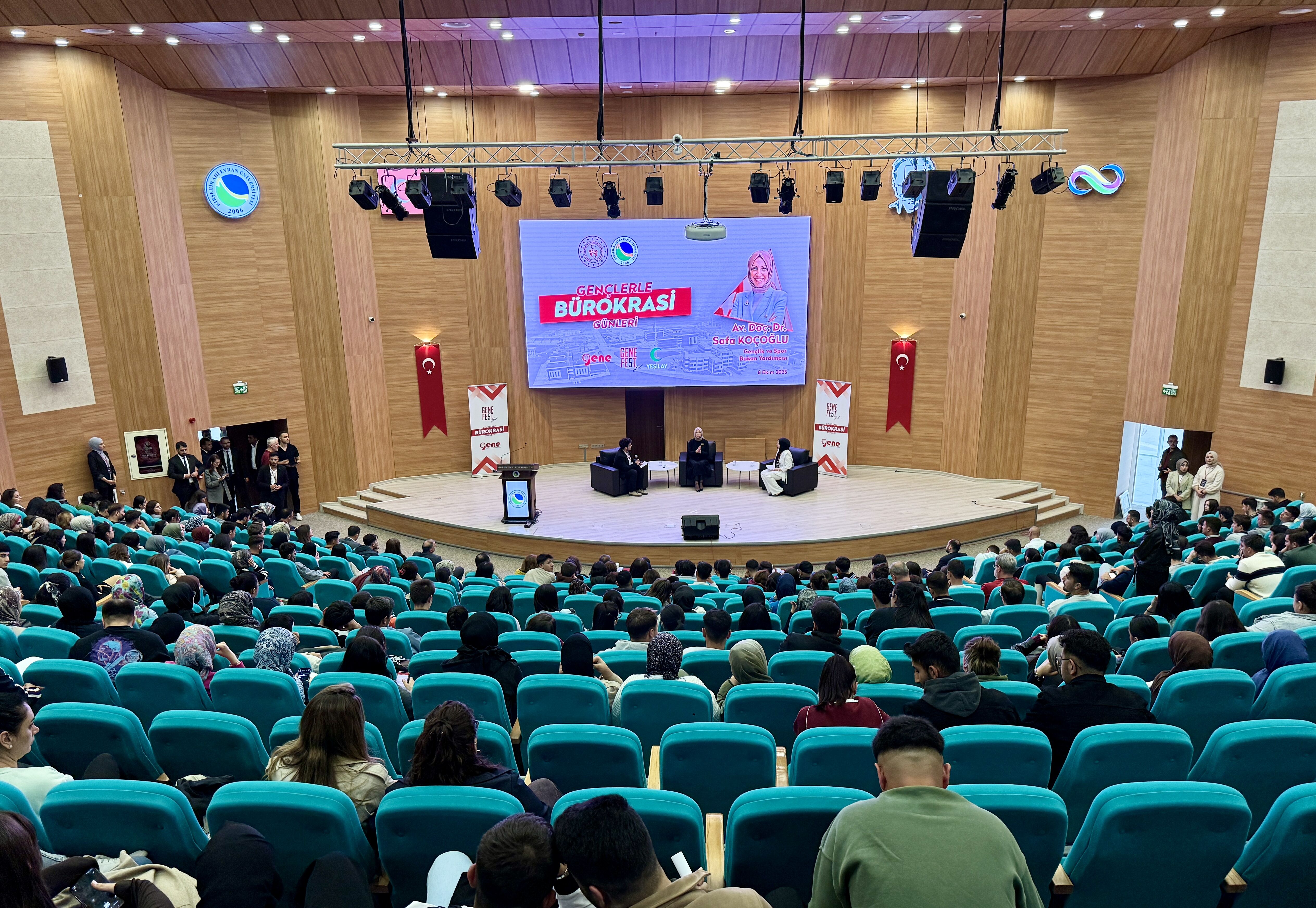 Gençlik ve Spor Bakan Yardımcısı Koçoğlu, Kırşehir'de konuştu: