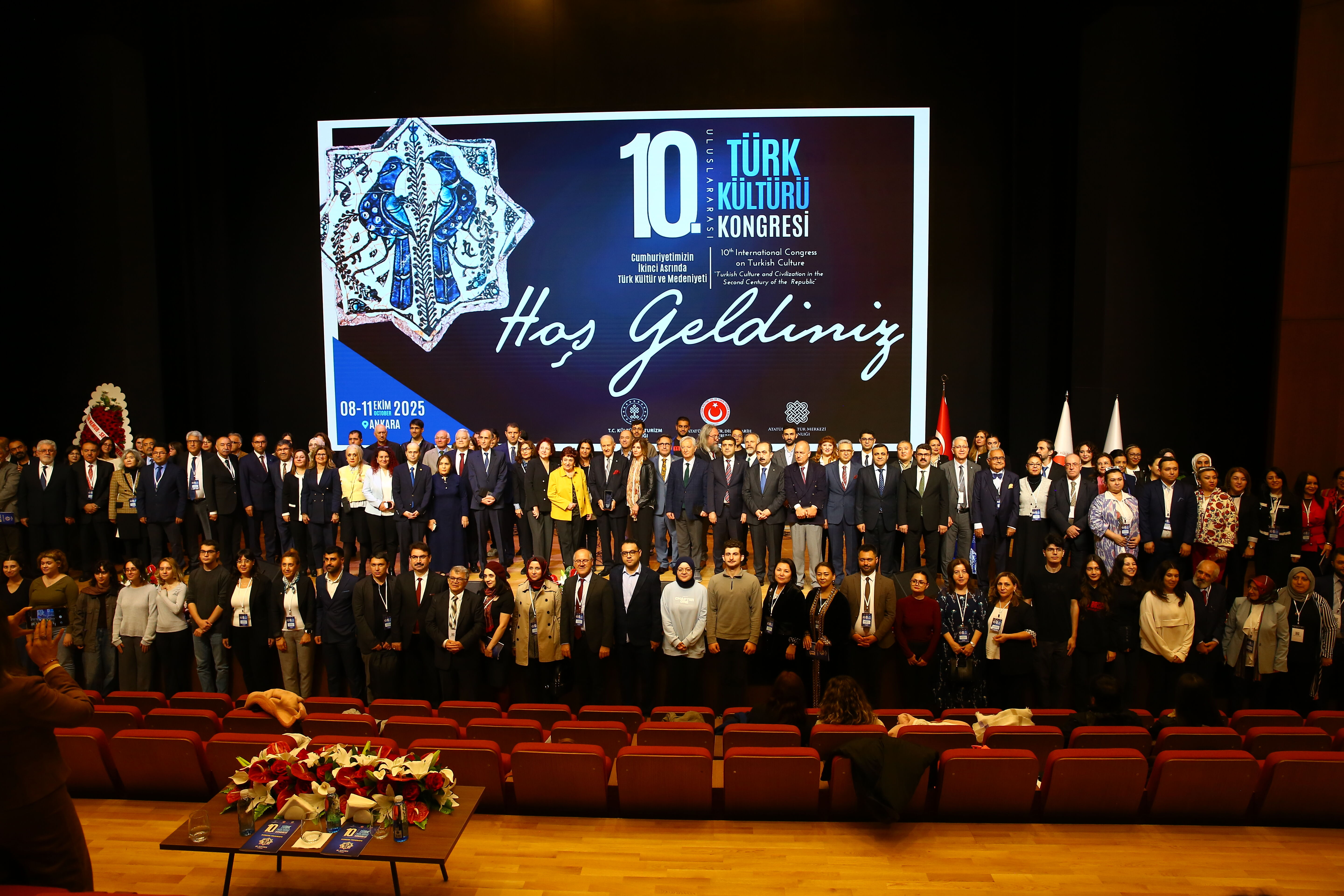 Ankara'da '10. Uluslararası Türk Kültürü Kongresi' başladı