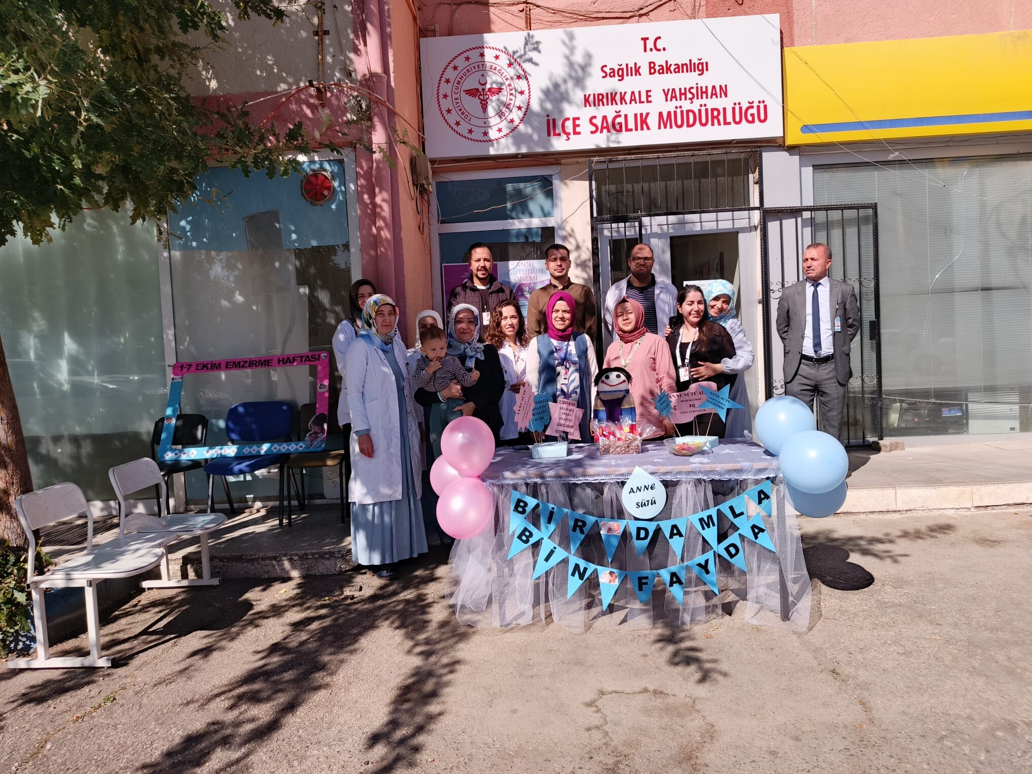 Yahşihan'da Emzirme Haftası etkinlikleri
