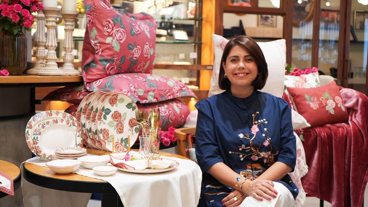 Bella Maison Isparta güllerinden ilhamla ürettiği 'Rose Collection'ı tanıttı
