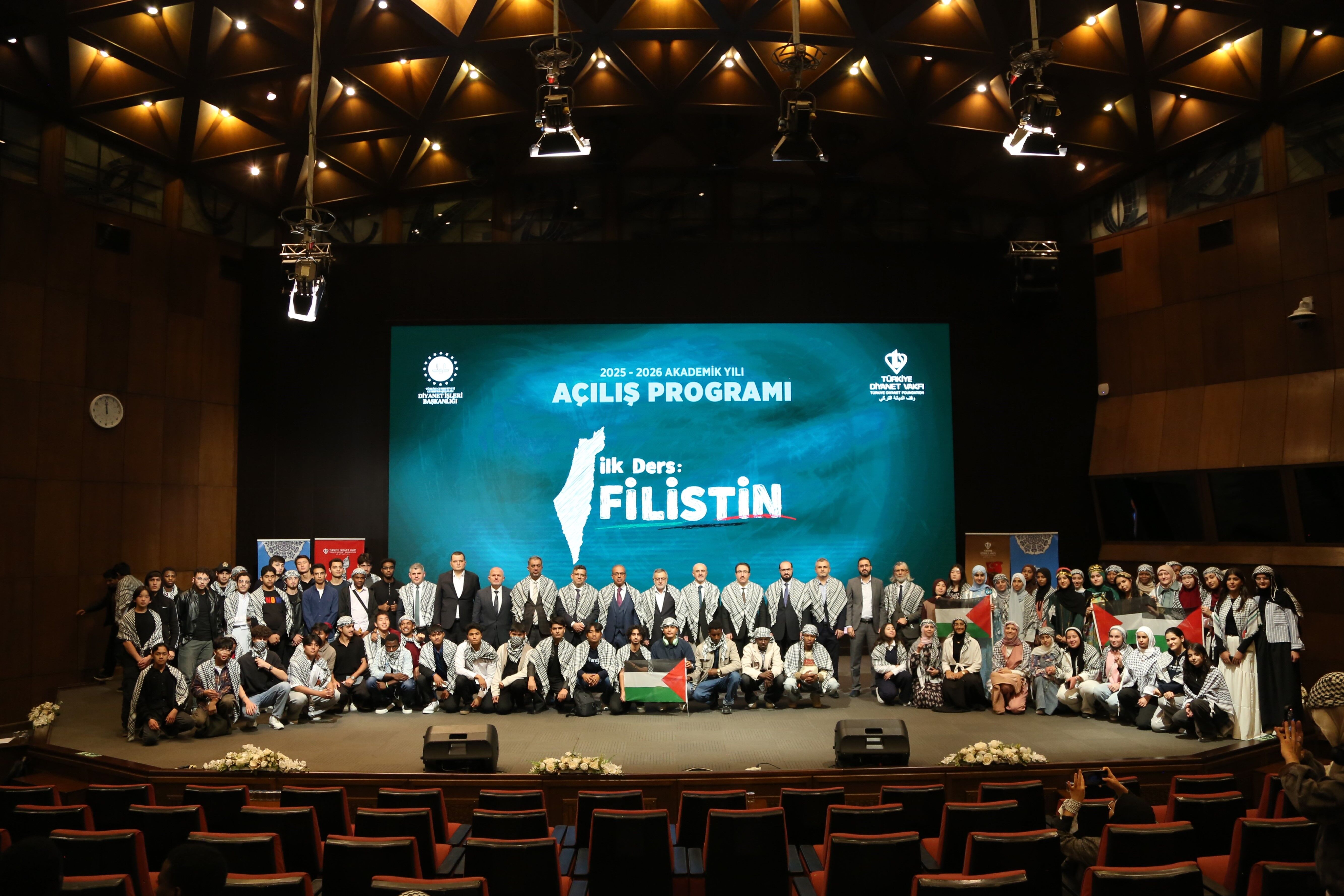Türkiye Diyanet Vakfınca 'İlk Ders: Filistin' programı düzenlendi