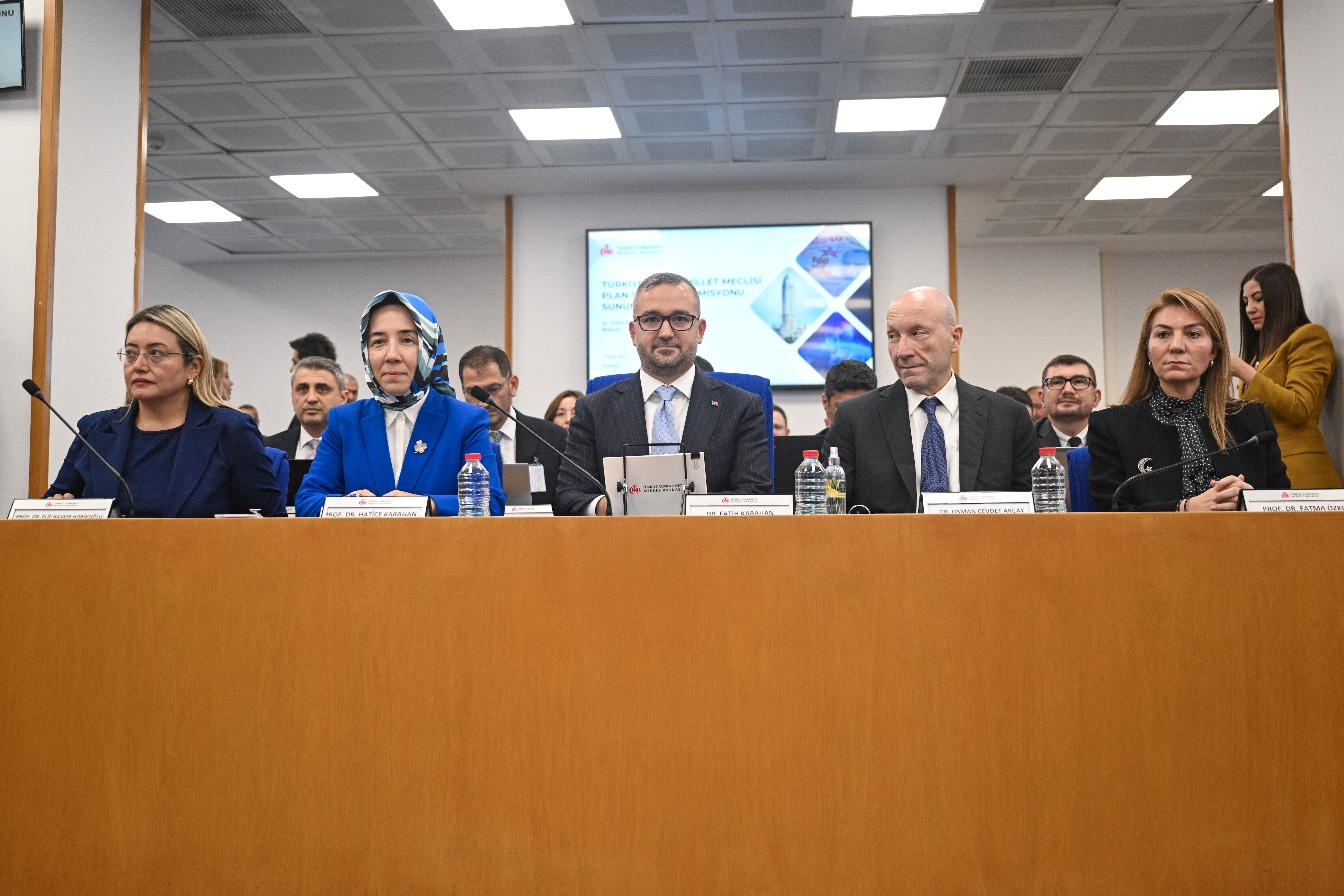 TCMB Başkanı Karahan, TBMM Plan ve Bütçe Komisyonu'nda sunum yaptı: