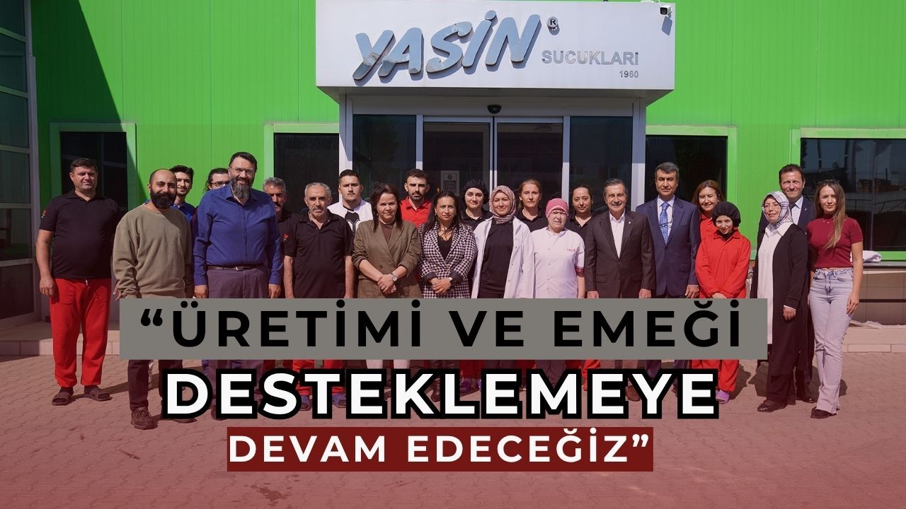 Başkan Ataç fabrikaları ziyaret etti