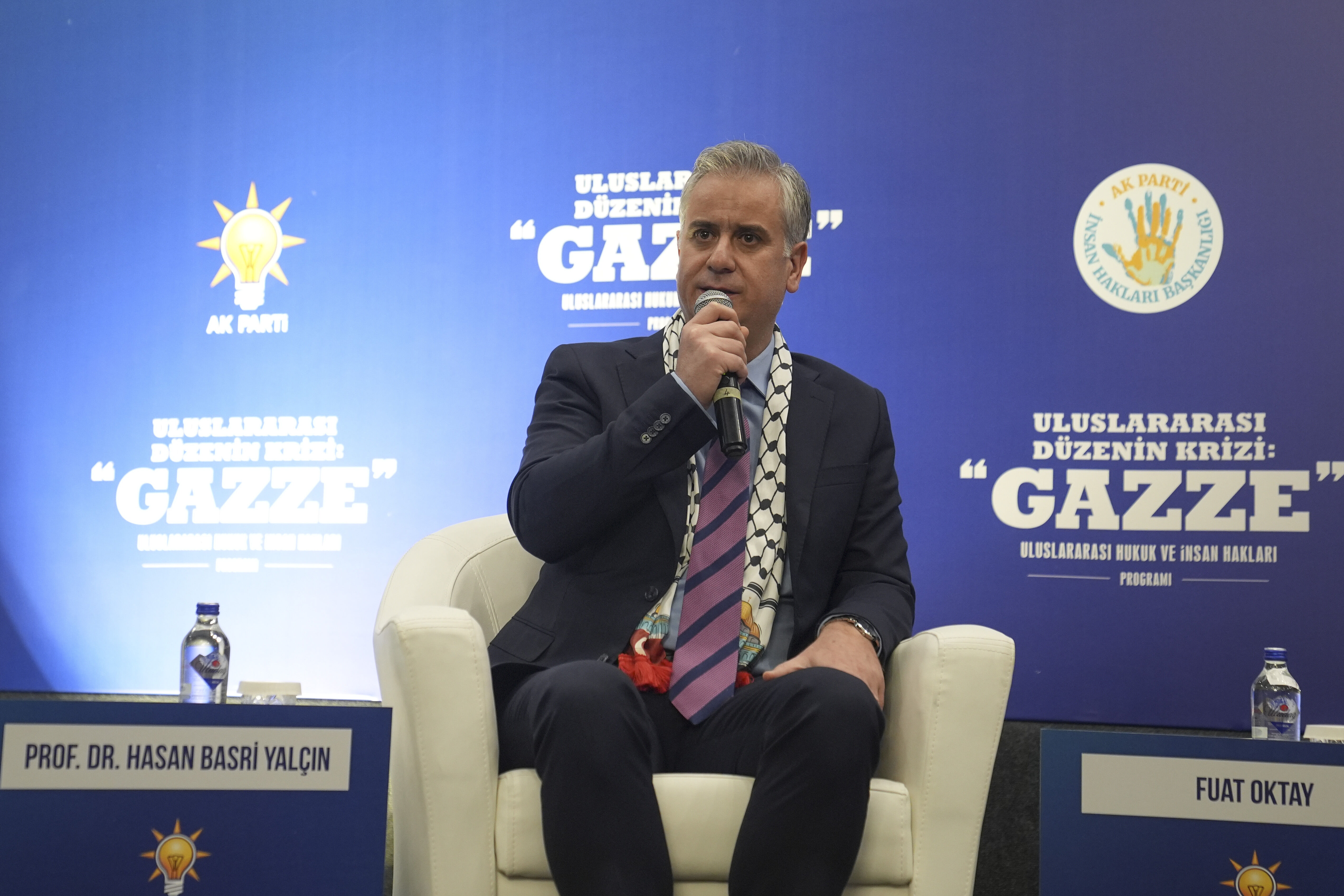 AK Parti Genel Başkan Yardımcısı Yalçın, 'Gazze, Uluslararası Hukuk ve İnsan Hakları' panelinde konuştu: