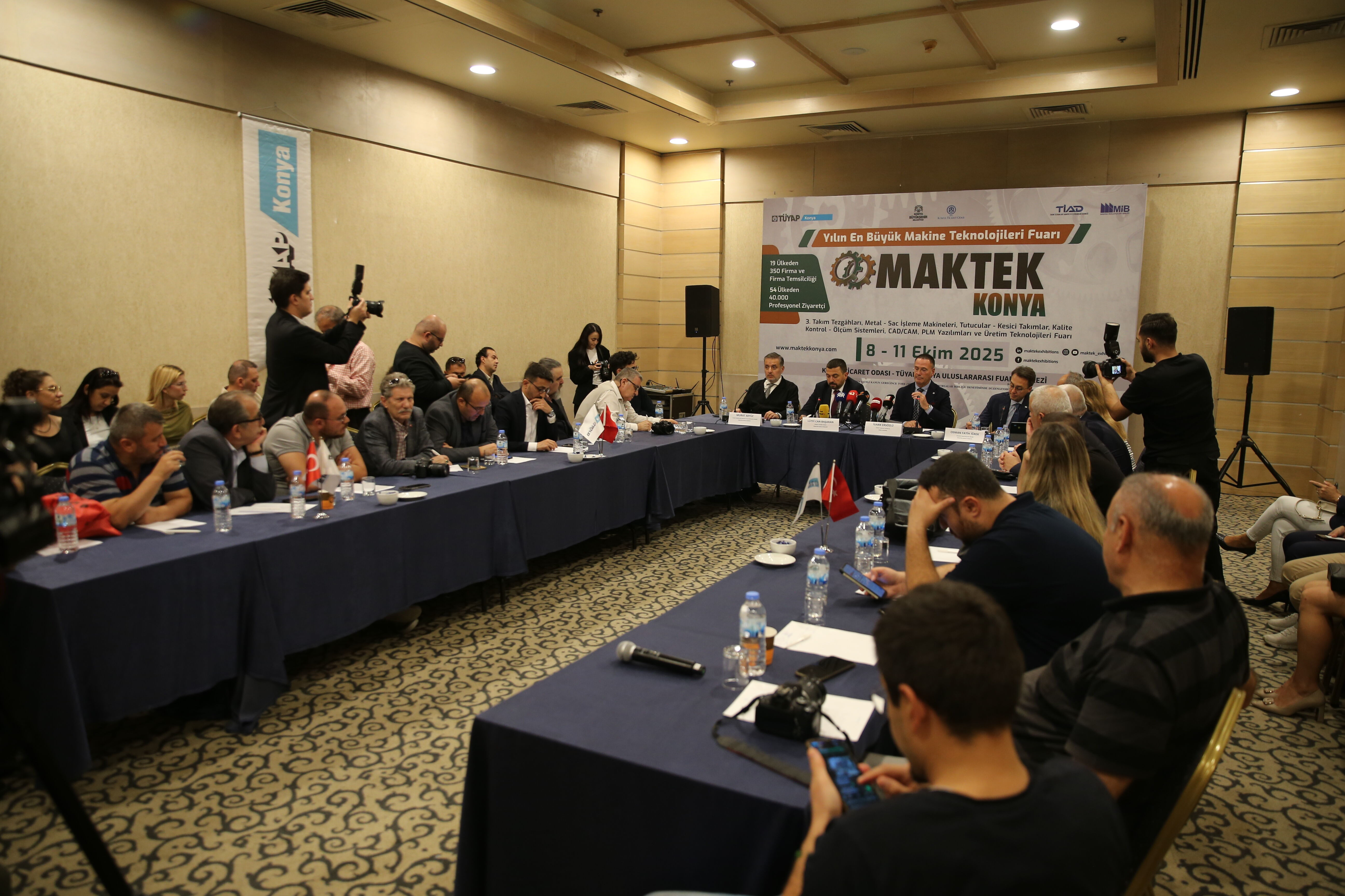 2025 MAKTEK Konya Fuarı yarın başlıyor