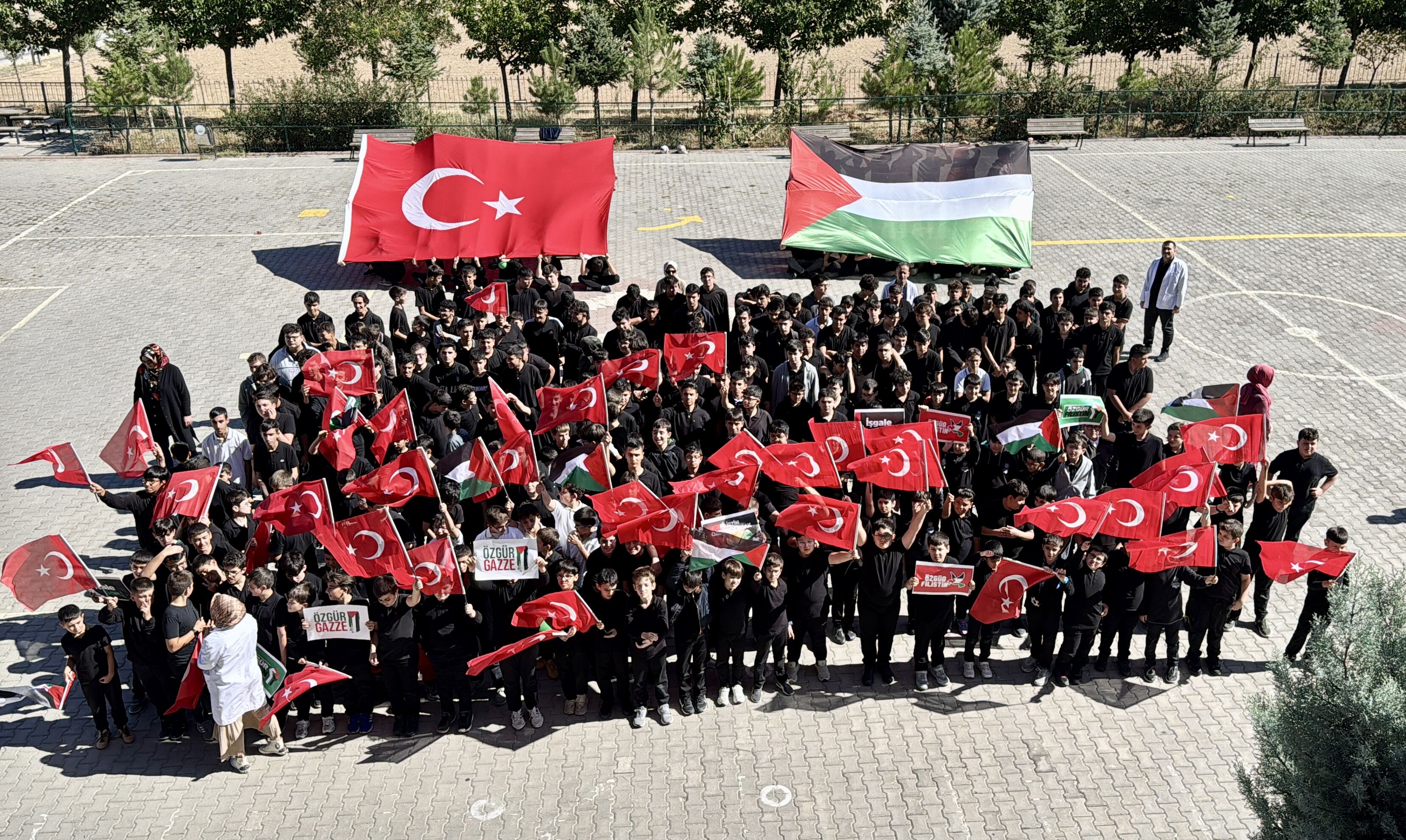 Kırşehir ve Kayseri'deki okullarda 'Filistin Farkındalık Etkinlikleri' düzenlendi
