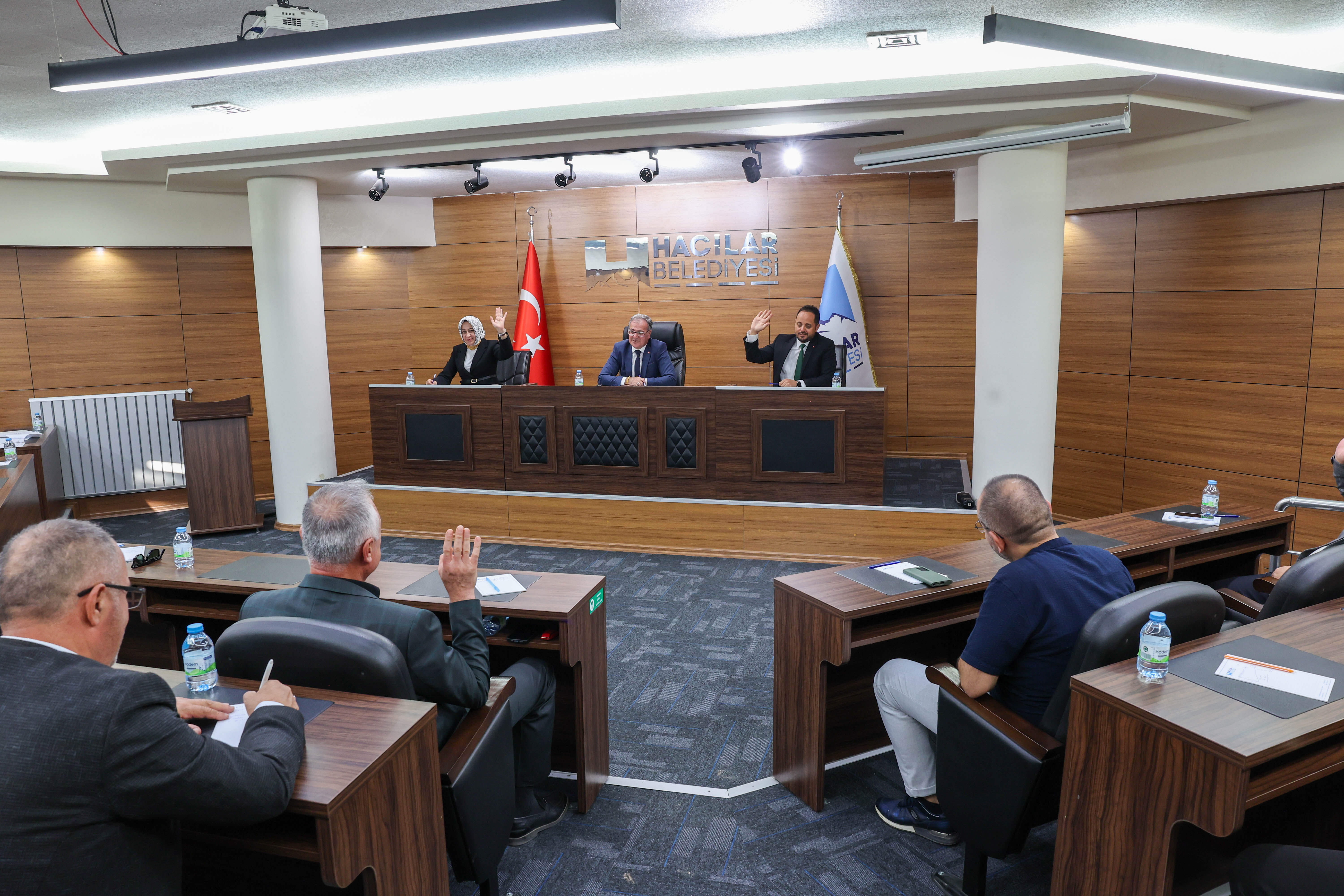 Hacılar Belediyesinin ekim ayı meclis toplantısı yapıldı