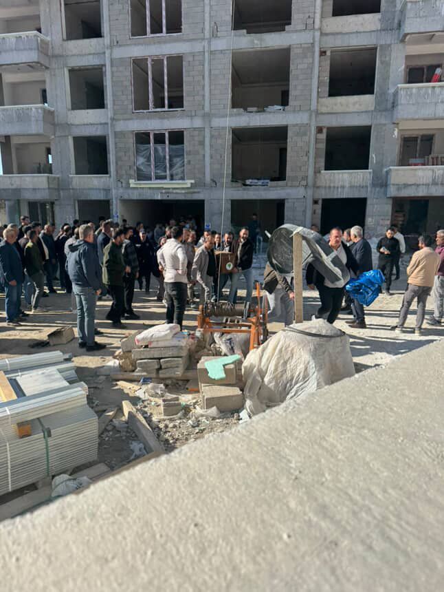 GÜNCELLEME - Ankara'da inşaatın 12'nci katındaki yük asansöründen düşen 2 işçi öldü