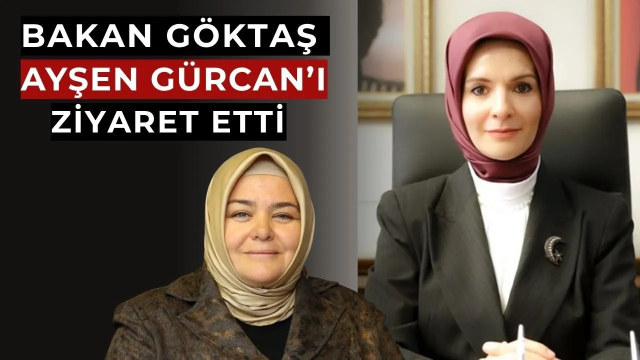 Bakan Göktaş'tan Gürcan'a geçmiş olsun ziyareti