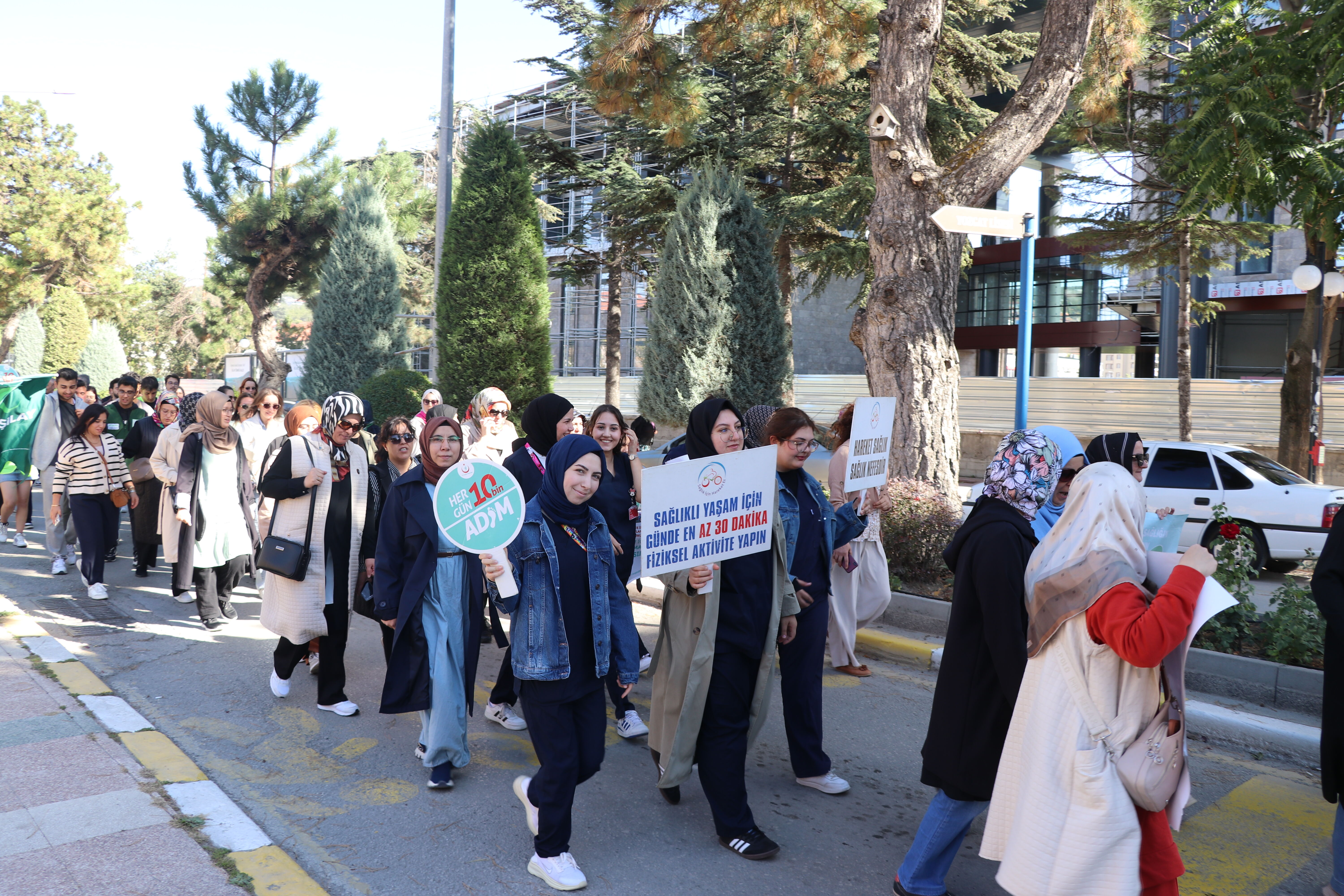 Yozgat'ta 'Dünya Yürüyüş Günü' etkinliği düzenlendi