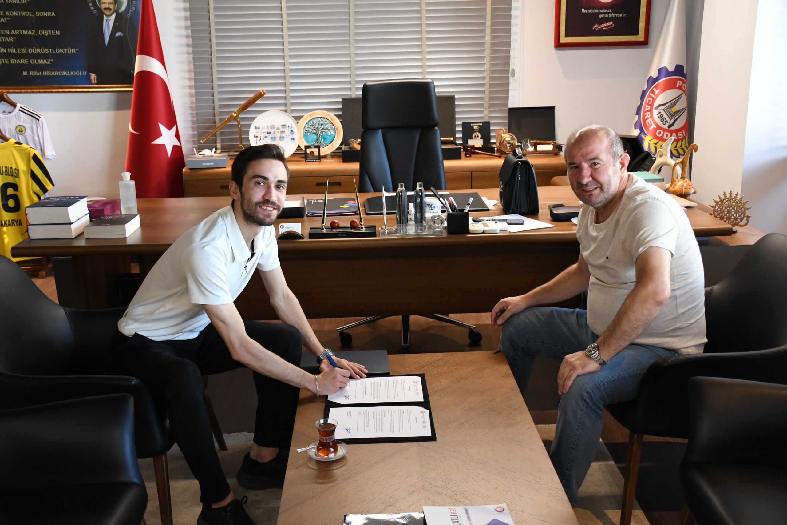 Polatlı Ticaret Odası'nda 'eğitime destek protokolü' imzalandı