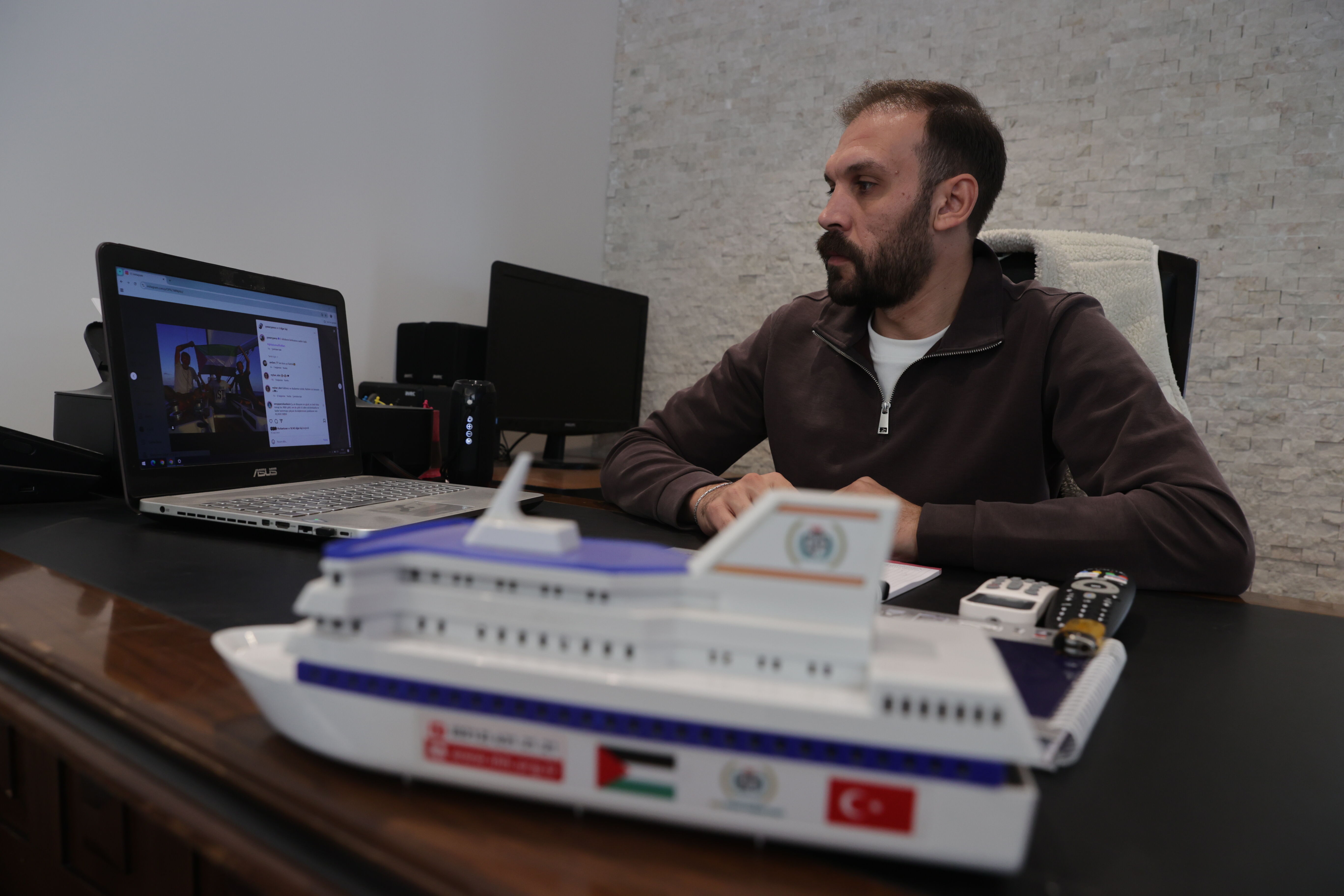 İsrail'in alıkoyduğu Abdulsamed Turan, Küresel Sumud Filosu'na katılmak için ücretsiz izne ayrılmış