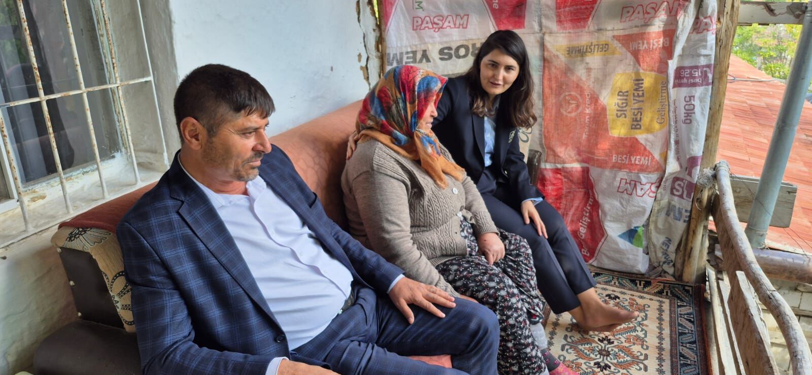 Bahşılı Kaymakamı Bozkır, yaşlıları ziyaret etti