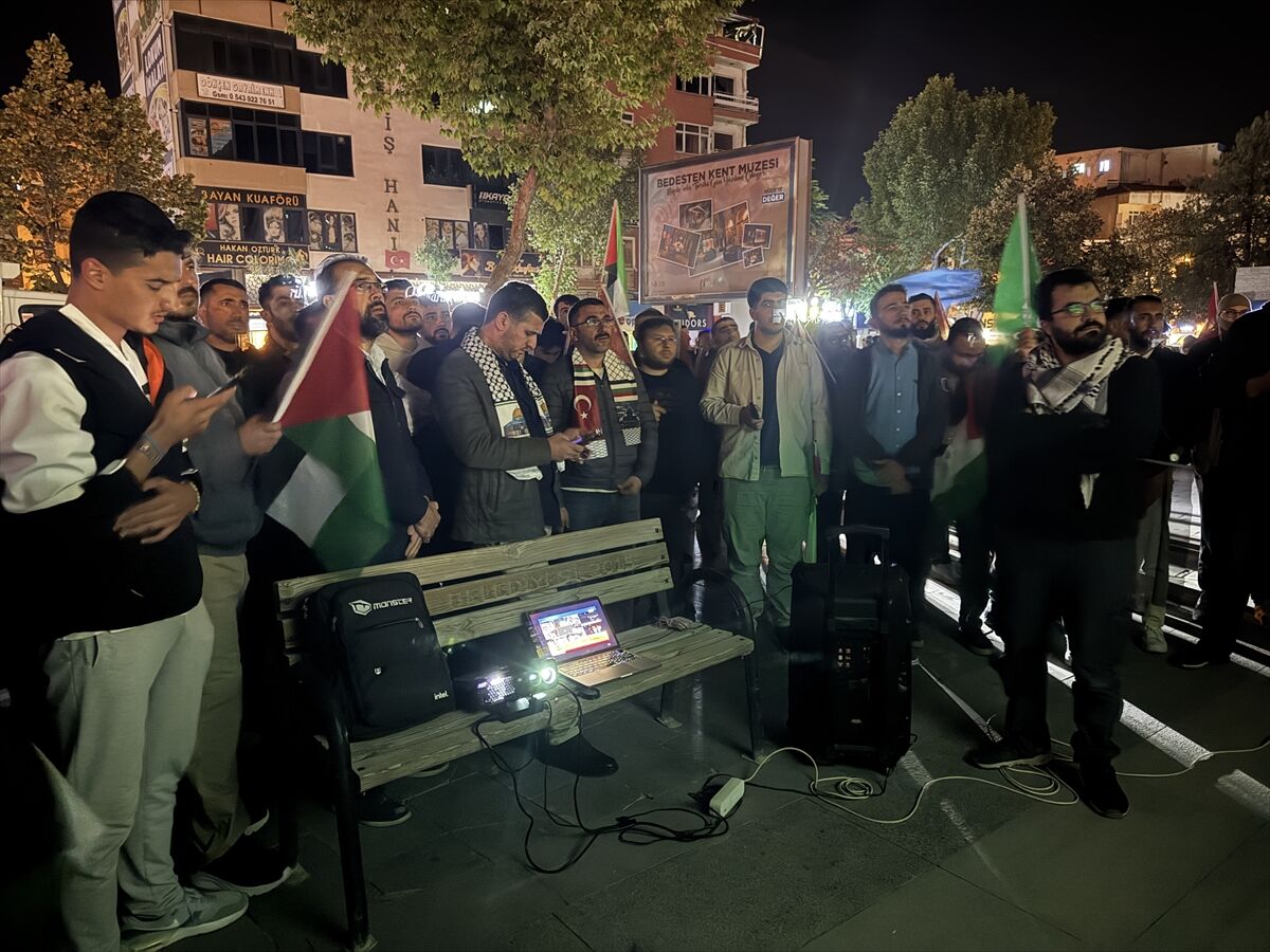 Nevşehir ve Niğde'de, İsrail'in Küresel Sumud Filosu'na saldırılarına tepki
