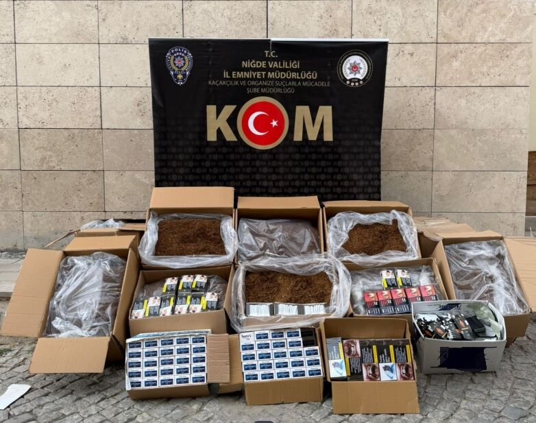 Niğde'de kaçakçılık operasyonunda 3 şüpheli yakalandı