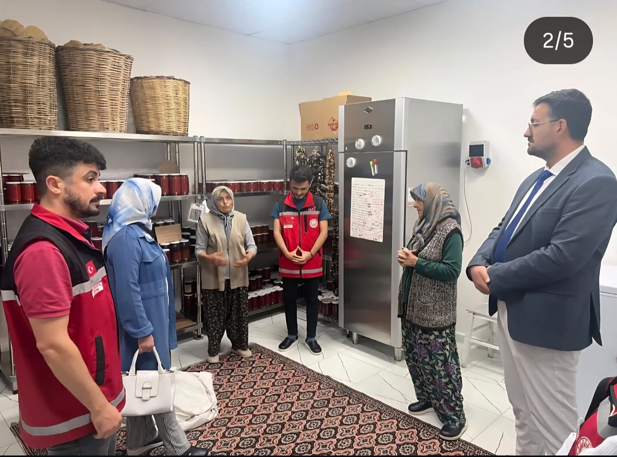 Beyşehir'de üreten kadın girişimcilere destek