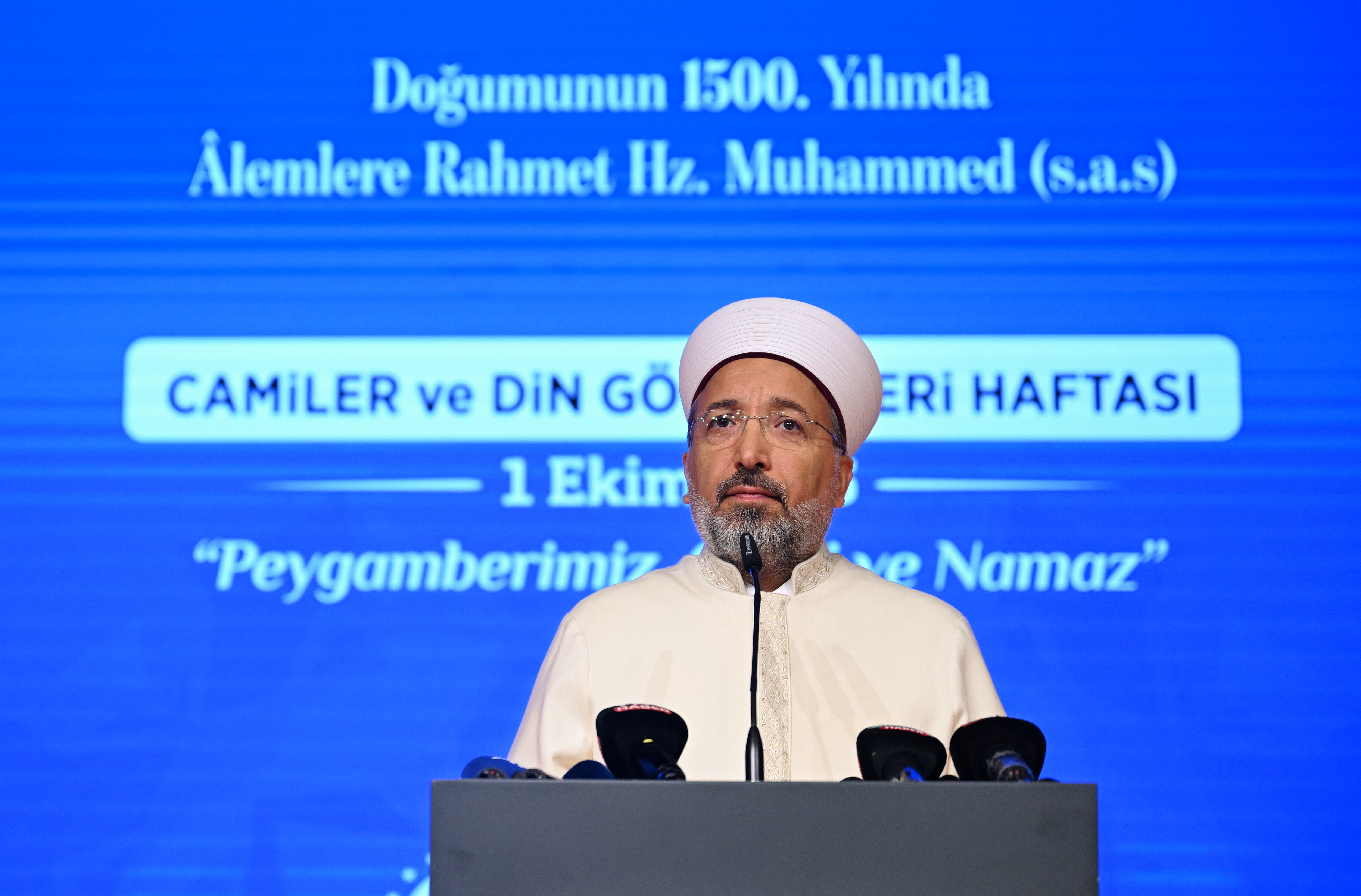 Diyanet İşleri Başkanı Arpaguş, Camiler ve Din Görevlileri Haftası açılış programında konuştu: