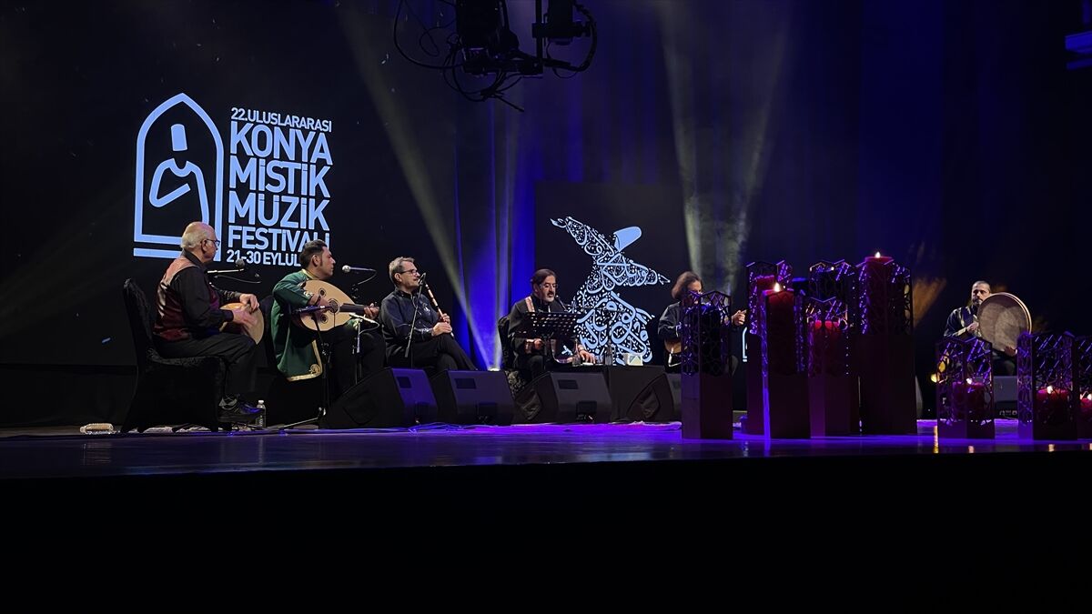 22. Uluslararası Konya Mistik Müzik Festivali sona erdi