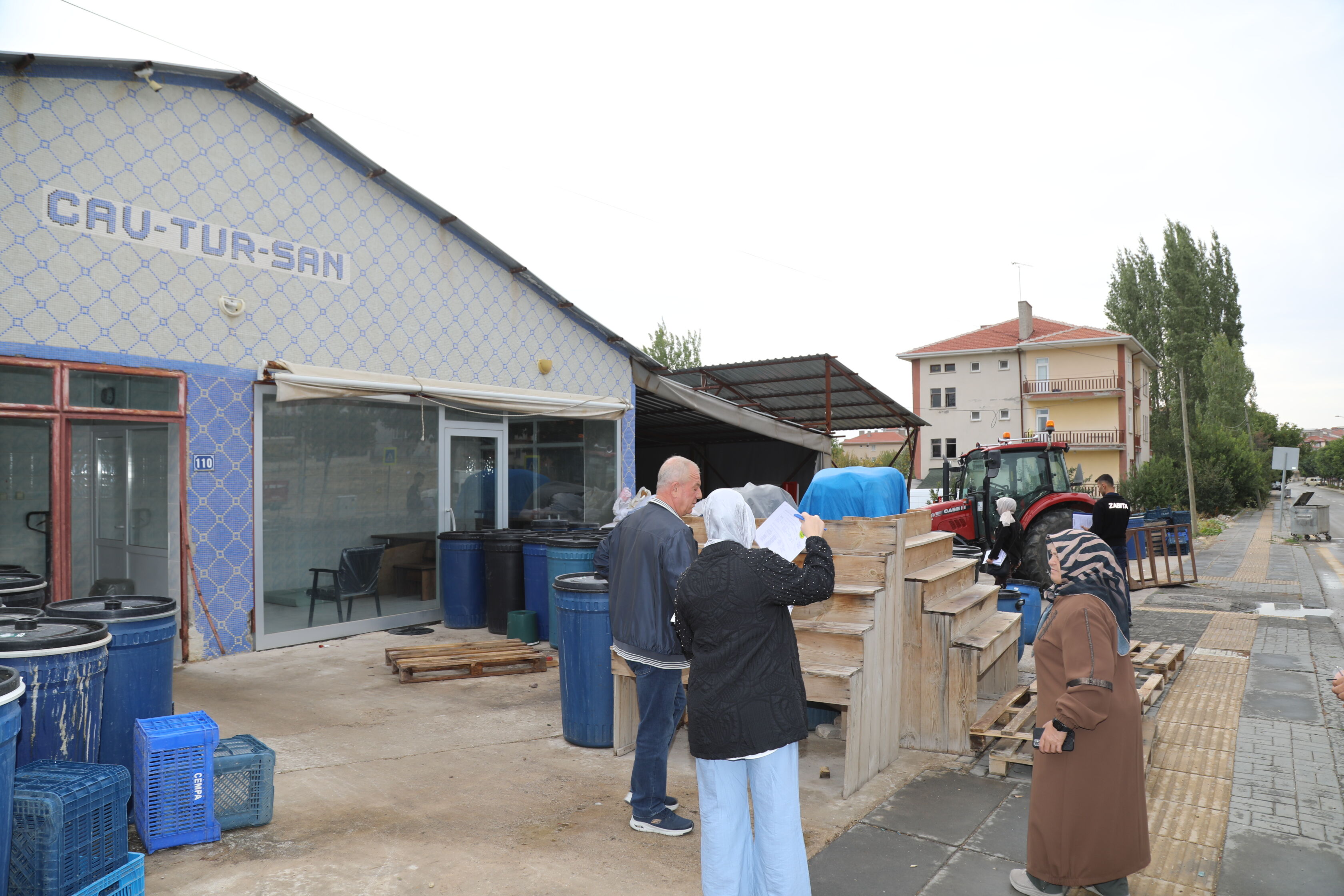 Çubuk ilçesinde turşu üreticileri denetlendi