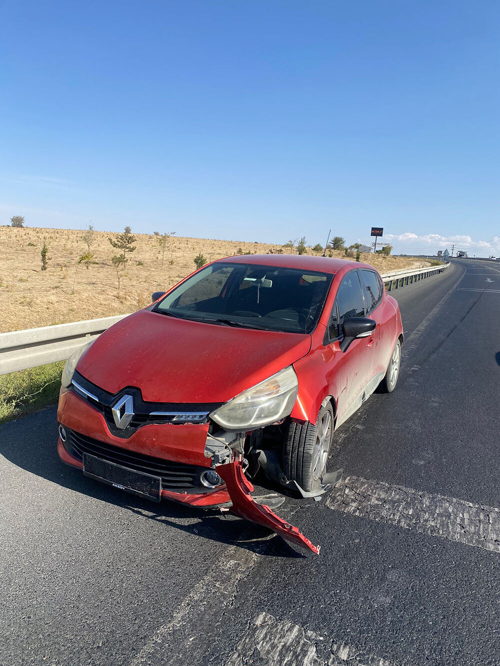 Akşehir'de trafik kazasında 1 kişi yaralandı