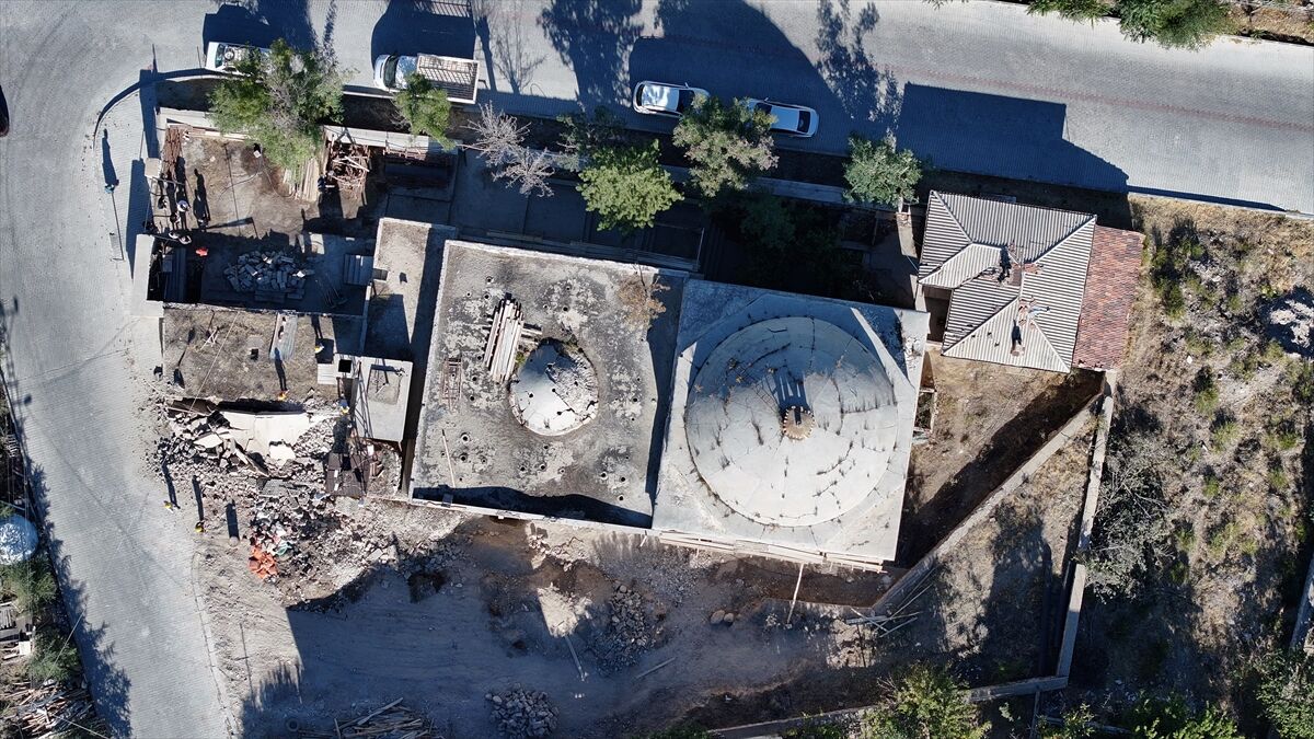 Niğde'deki tarihi Fertek Hamamı'nda kapsamlı restorasyon başlatıldı