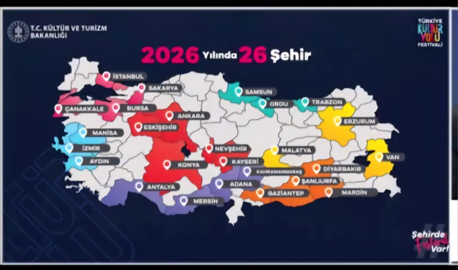 Eskişehir, 2026’da Türkiye Kültür Yolu Festivali’nin Altın Halkası Olacak
