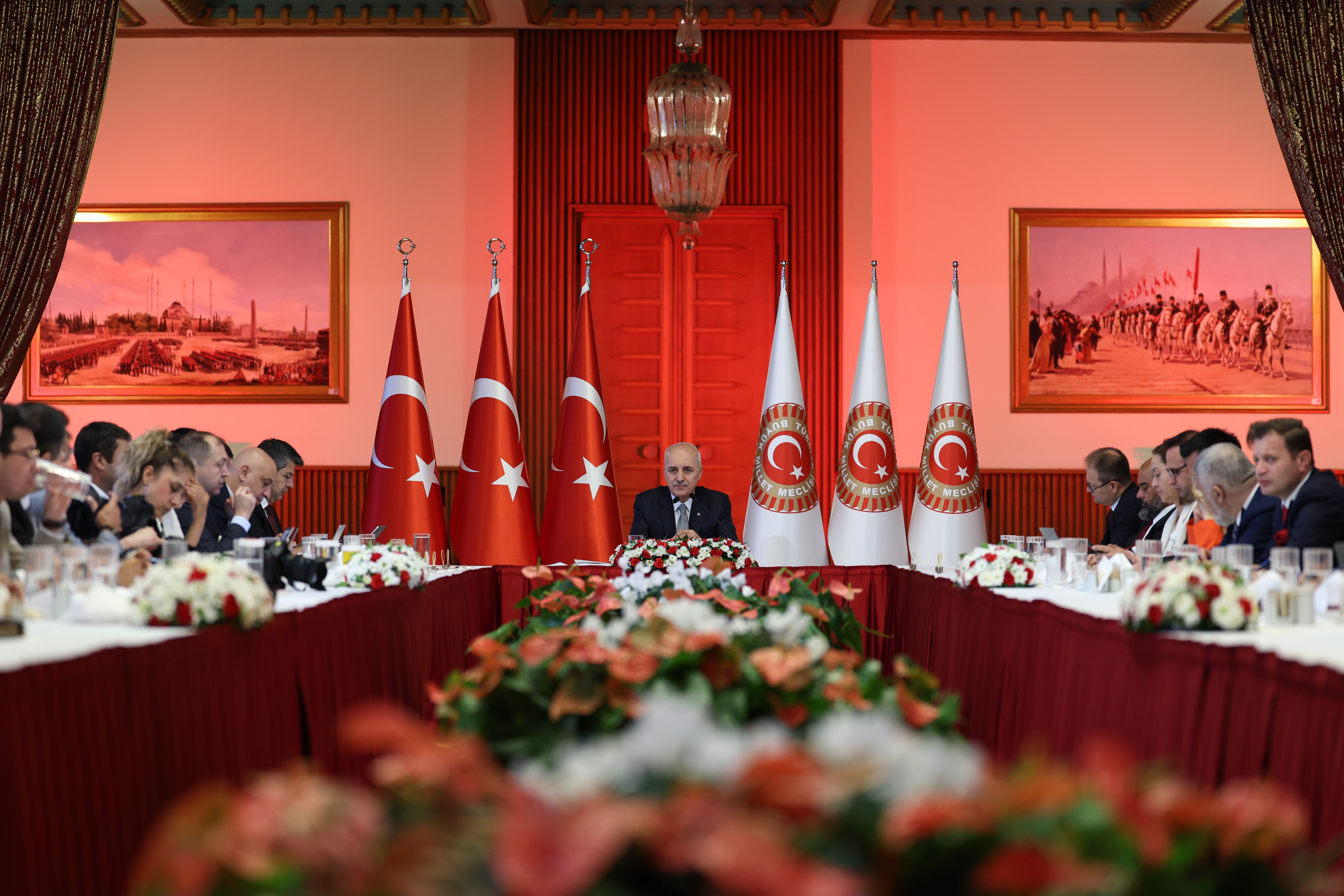 TBMM Başkanı Kurtulmuş'tan, 28. Dönem 3. Yasama Yılı Değerlendirme Toplantısı: