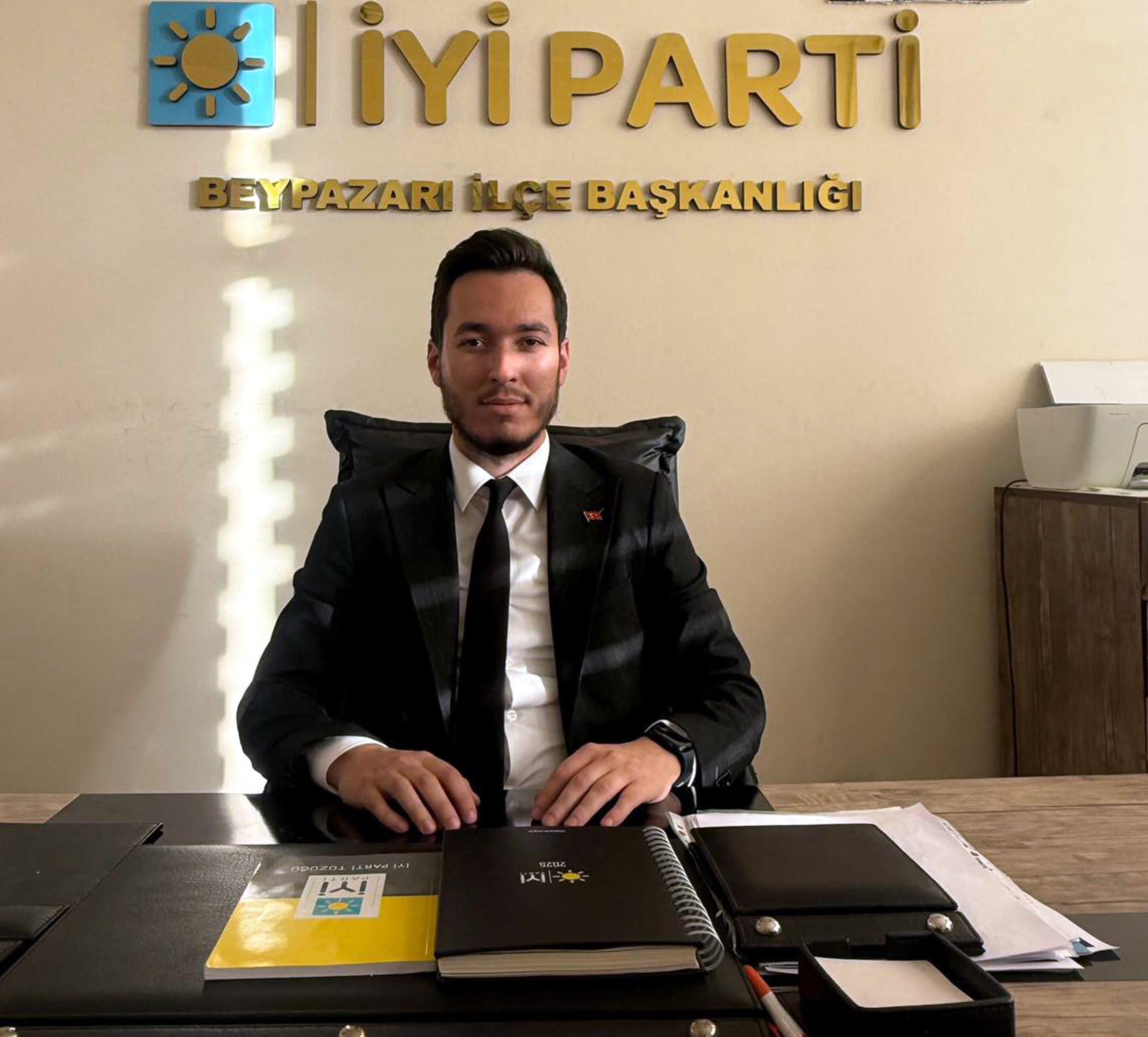 İYİ Parti Beypazarı İlçe Başkanlığına Uğur Turan seçildi