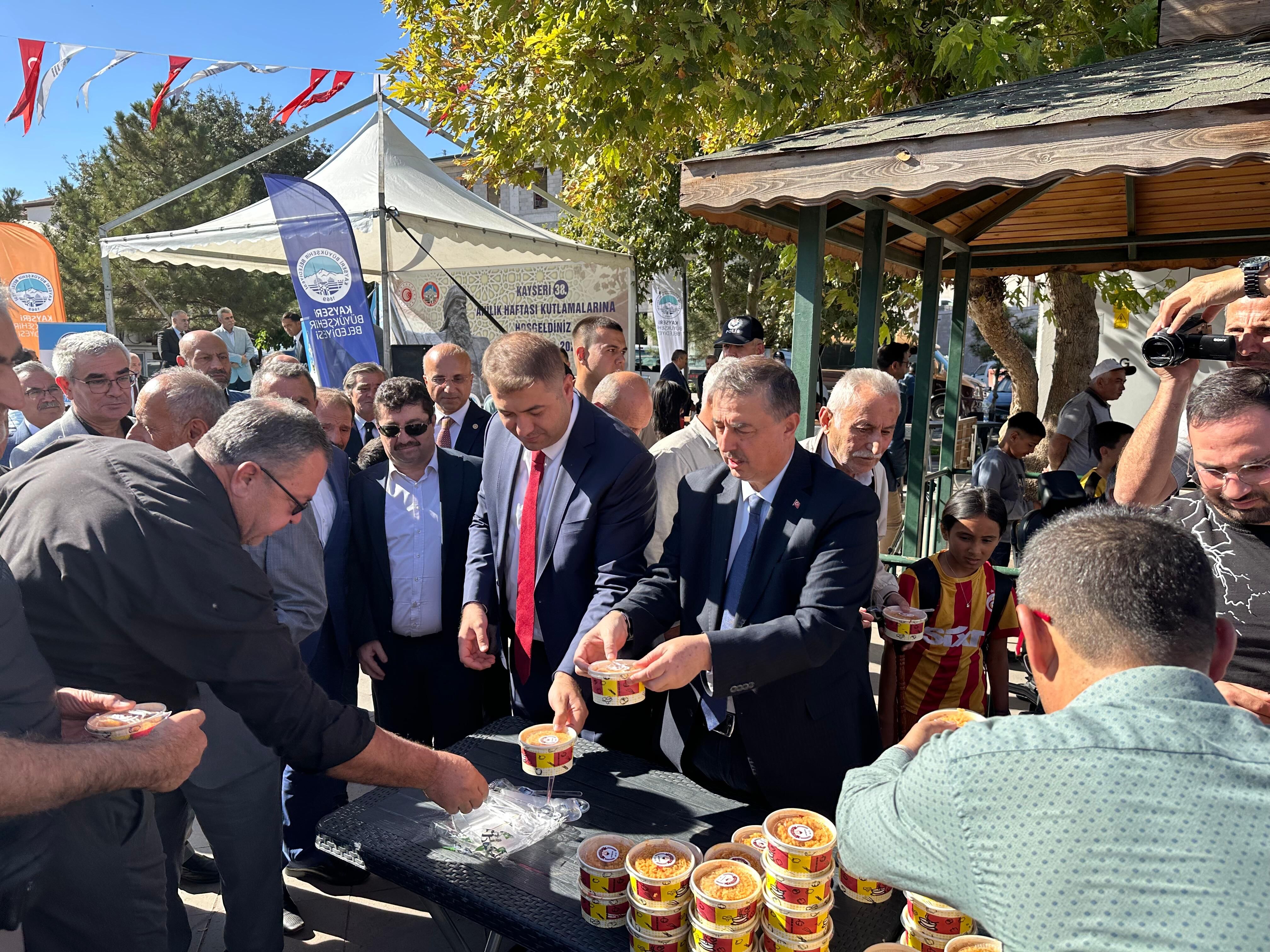 Yeşilhisar'da Ahilik Haftası kutlandı