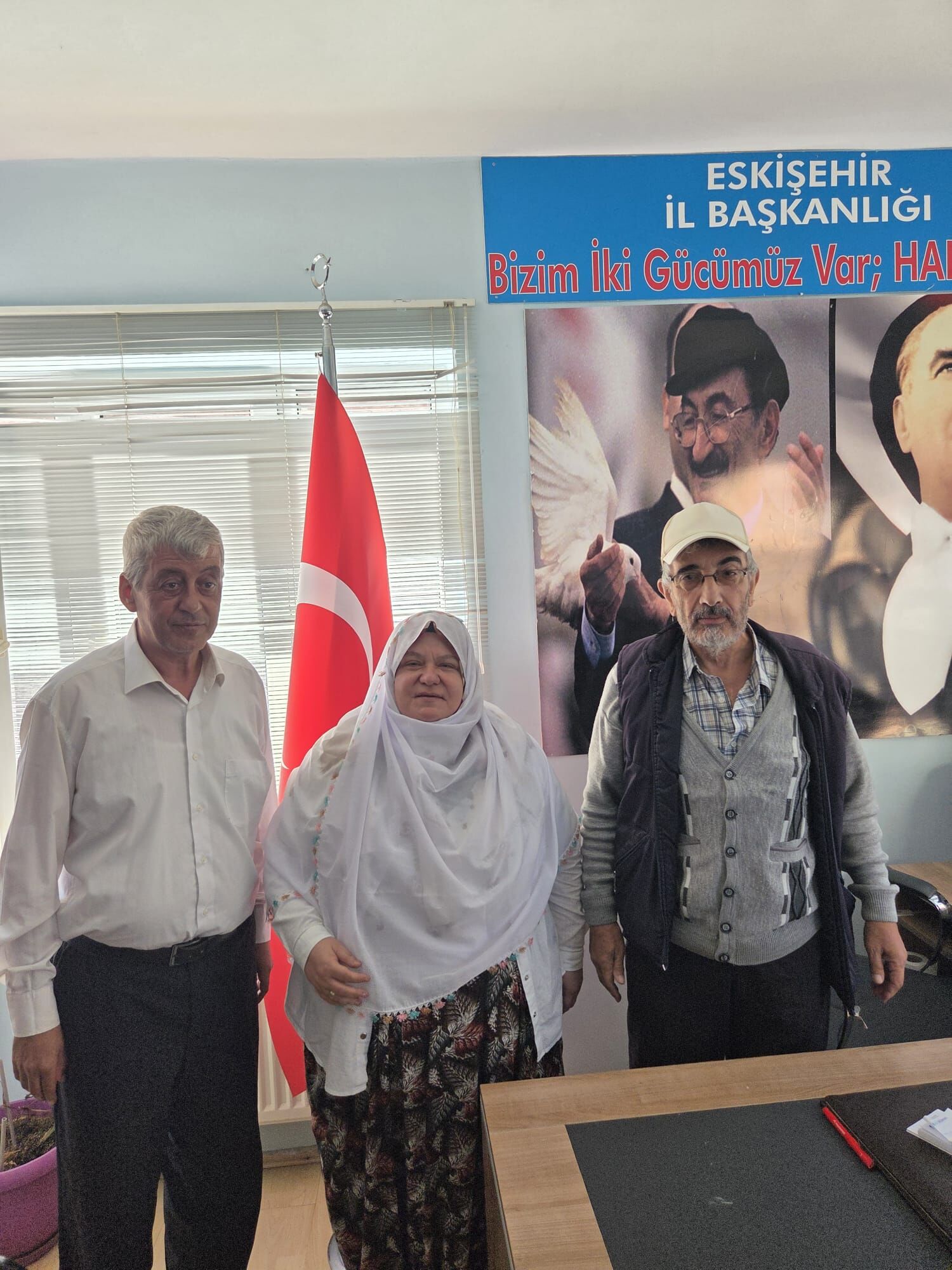 Mihalgazi Belediye Başkanı Güneş'ten DSP'ye ziyaret