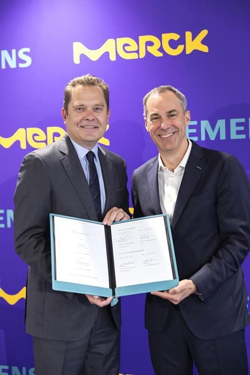 Siemens ve Merck'ten yapay zeka odaklı ilaç keşfi için ortaklık