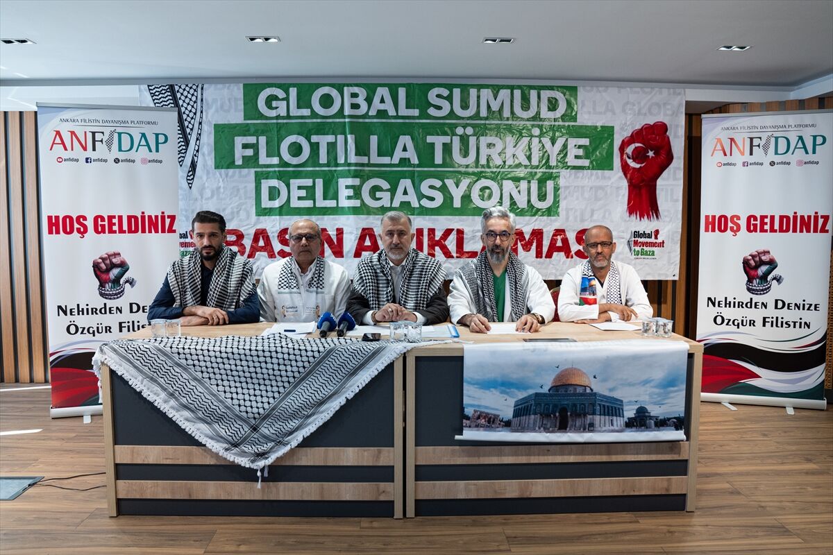 Ankara Filistin Dayanışma Platformu İsrail'in Gazze'ye yönelik saldırılarını kınadı