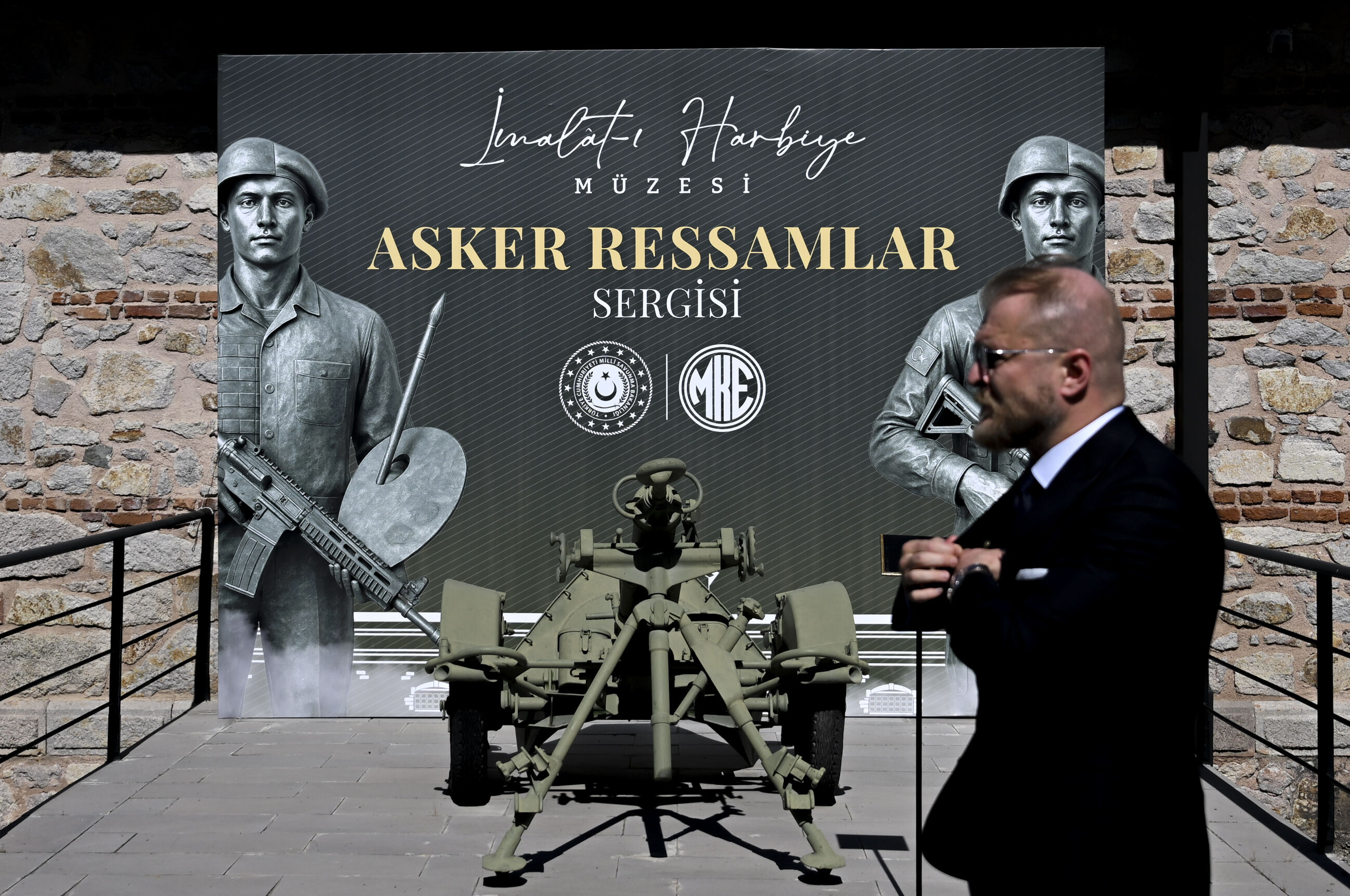 Ankara Kültür Yolu Festivali kapsamında 'Asker Ressamlar' sergisi açıldı