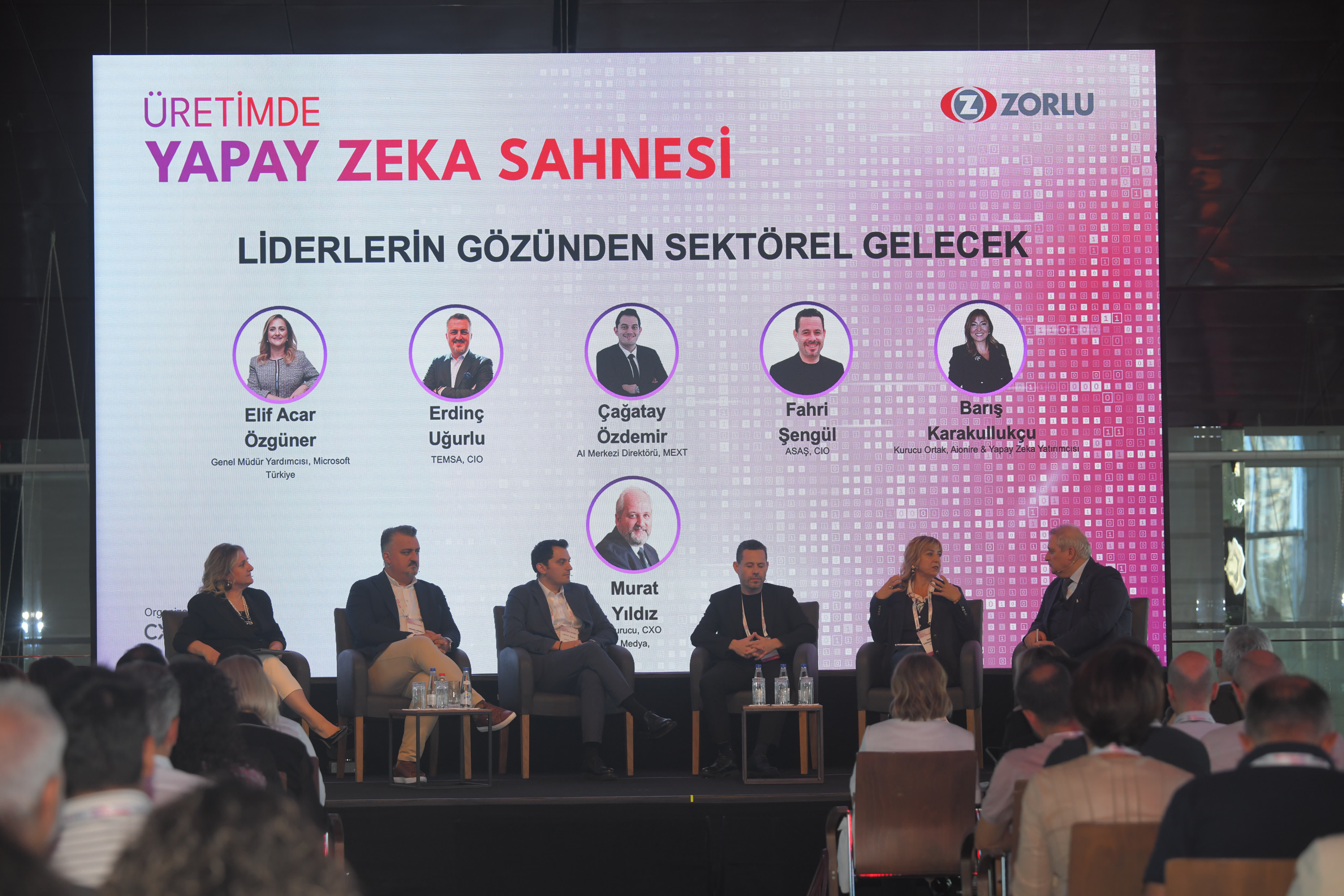 Zorlu Holding, Üretimde Yapay Zeka Sahnesi etkinliği gerçekleştirdi